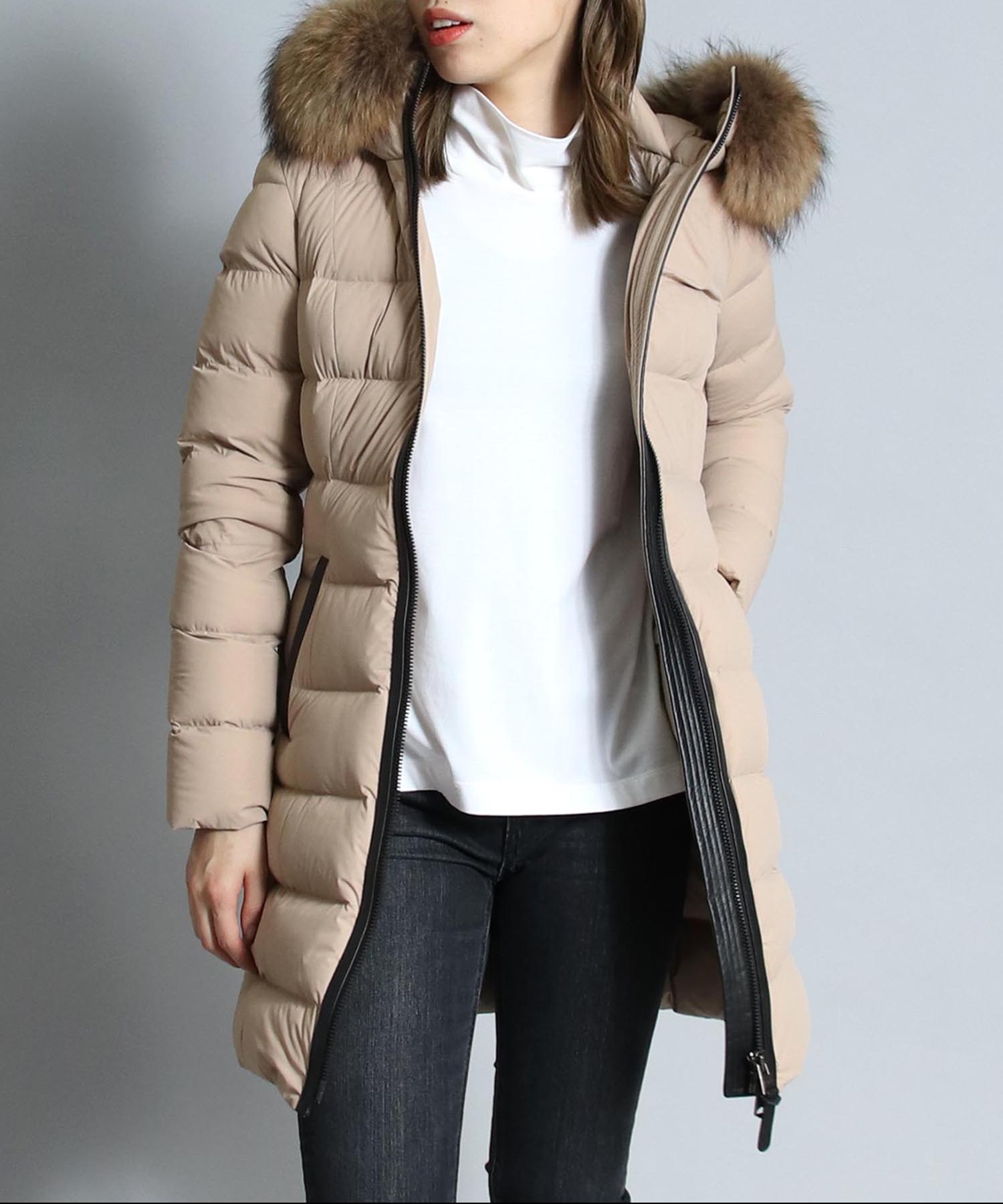 売れ筋オススメ MACKAGE XS ダウンコート CALLA-F キャメル 