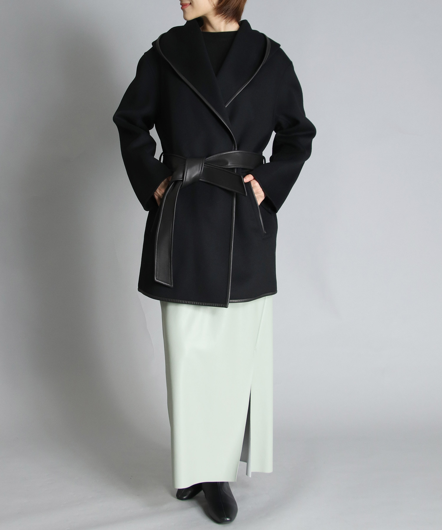 MACKAGE/マッカージュ】ダブルフェイスウールショートコート AMINA ...
