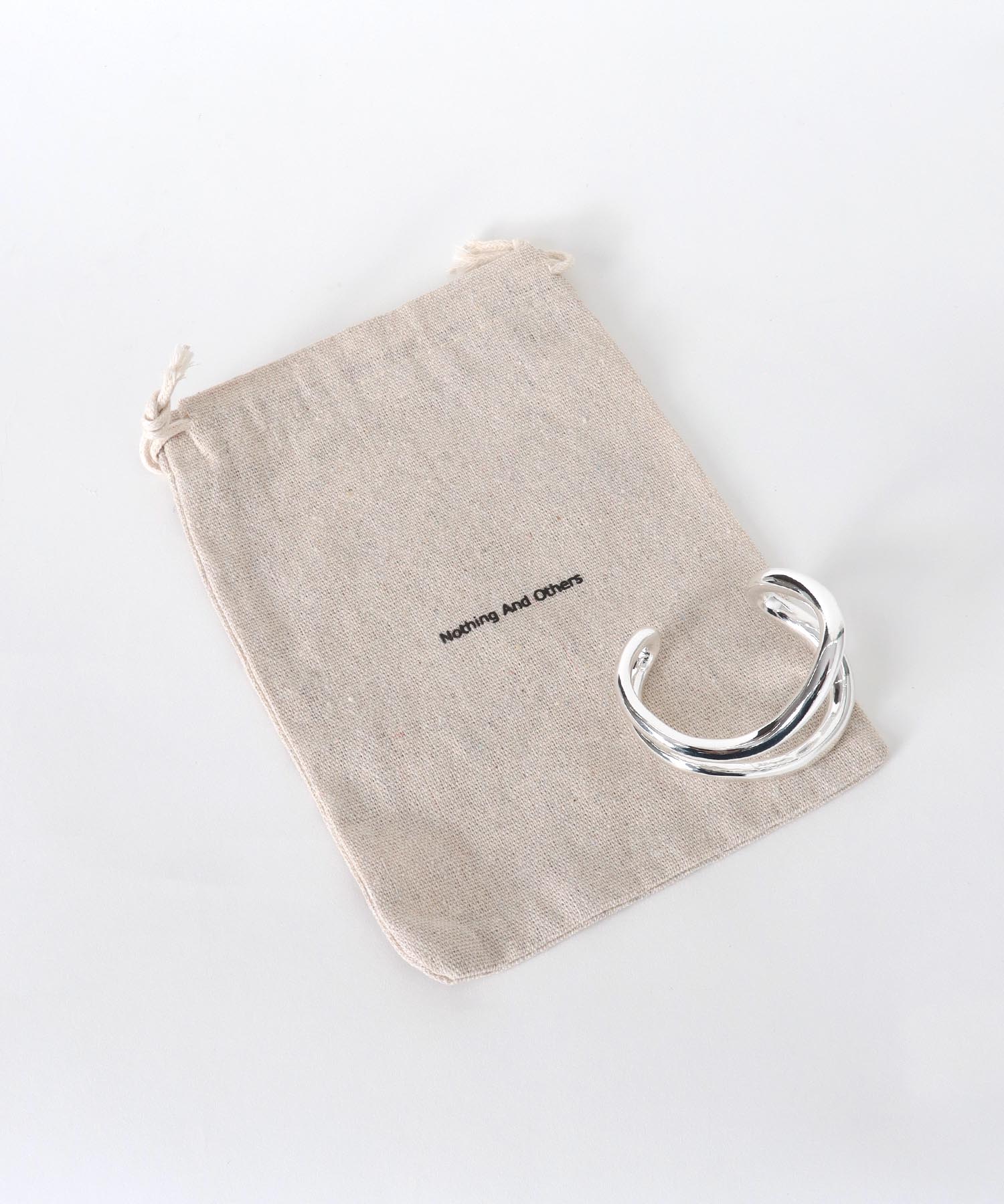 バングル Double Line bangle【Nothing And Others/ナッシングアンドアザーズ】《WEB/一部店舗限定》