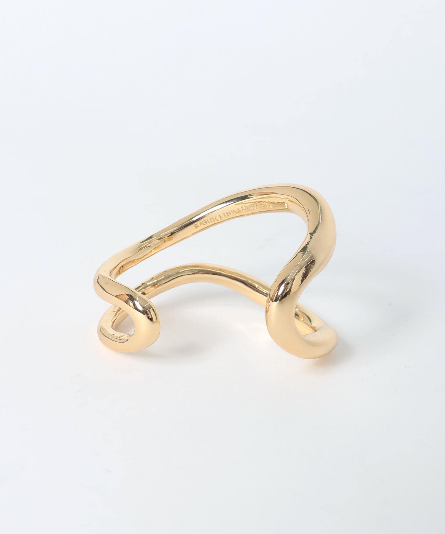 バングル Double Line bangle【Nothing And Others/ナッシングアンドアザーズ】《WEB/一部店舗限定》