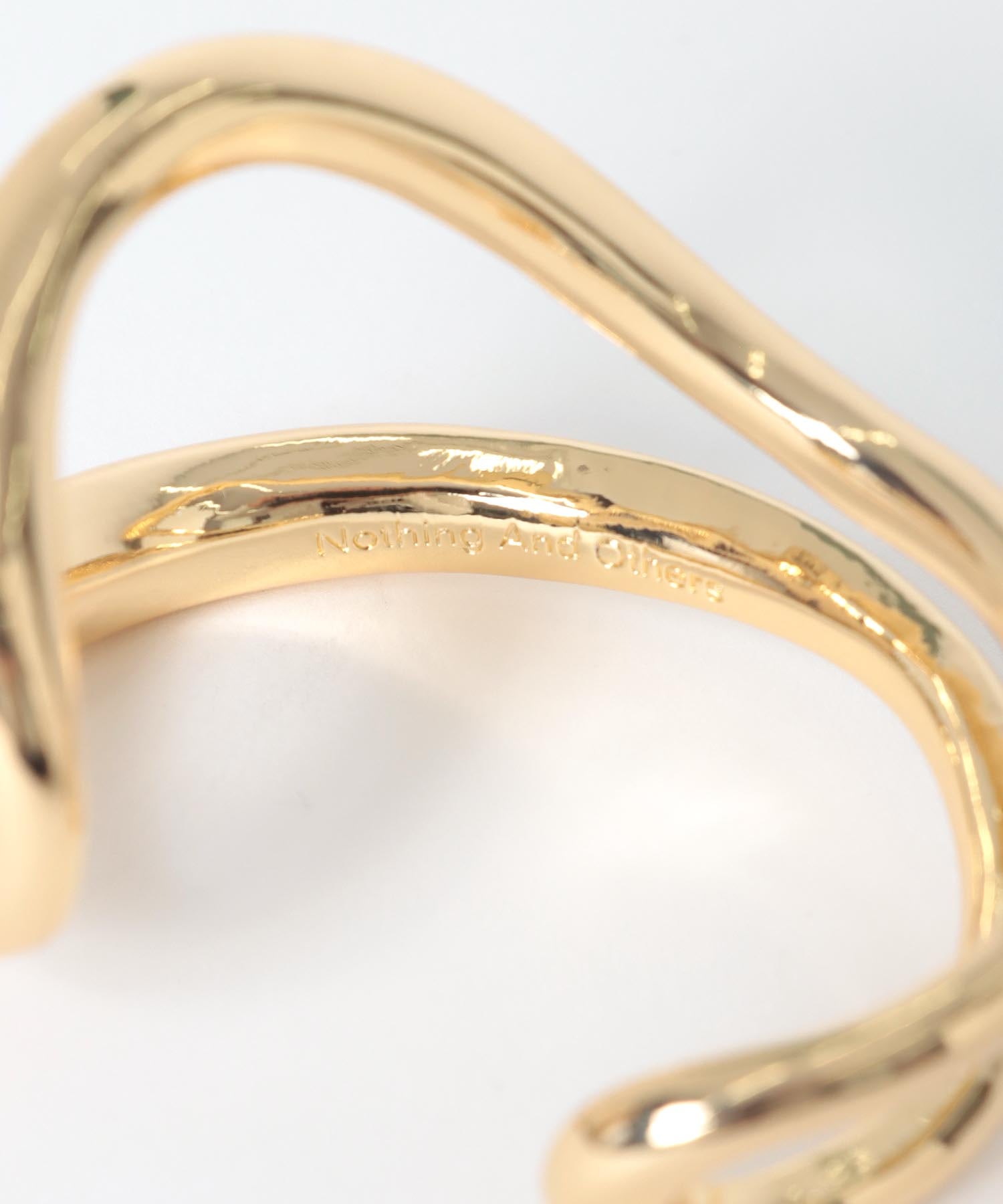 バングル Double Line bangle【Nothing And Others/ナッシングアンドアザーズ】《WEB/一部店舗限定》