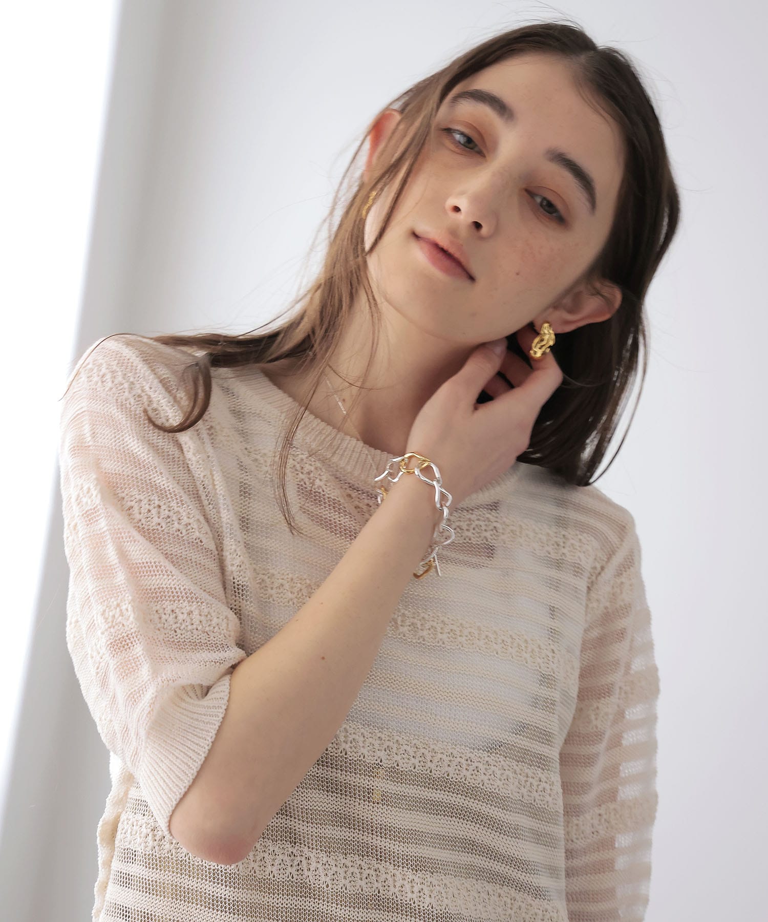 ホック チェーン ブレスレット【Nothing and Others/ナッシングアザーズ】