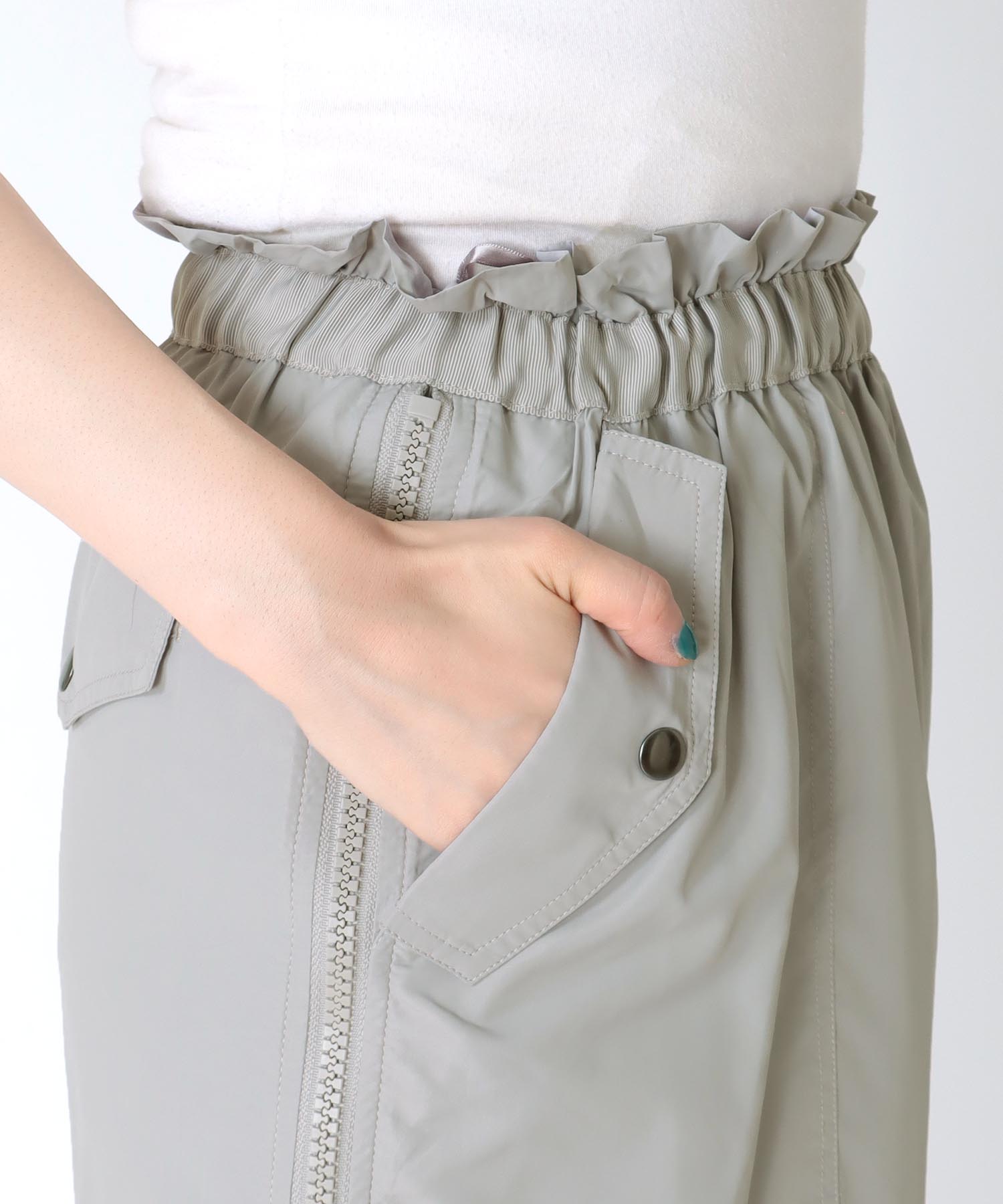 サイドジップアッププリーツスカート | AND ON JIONE STORE 