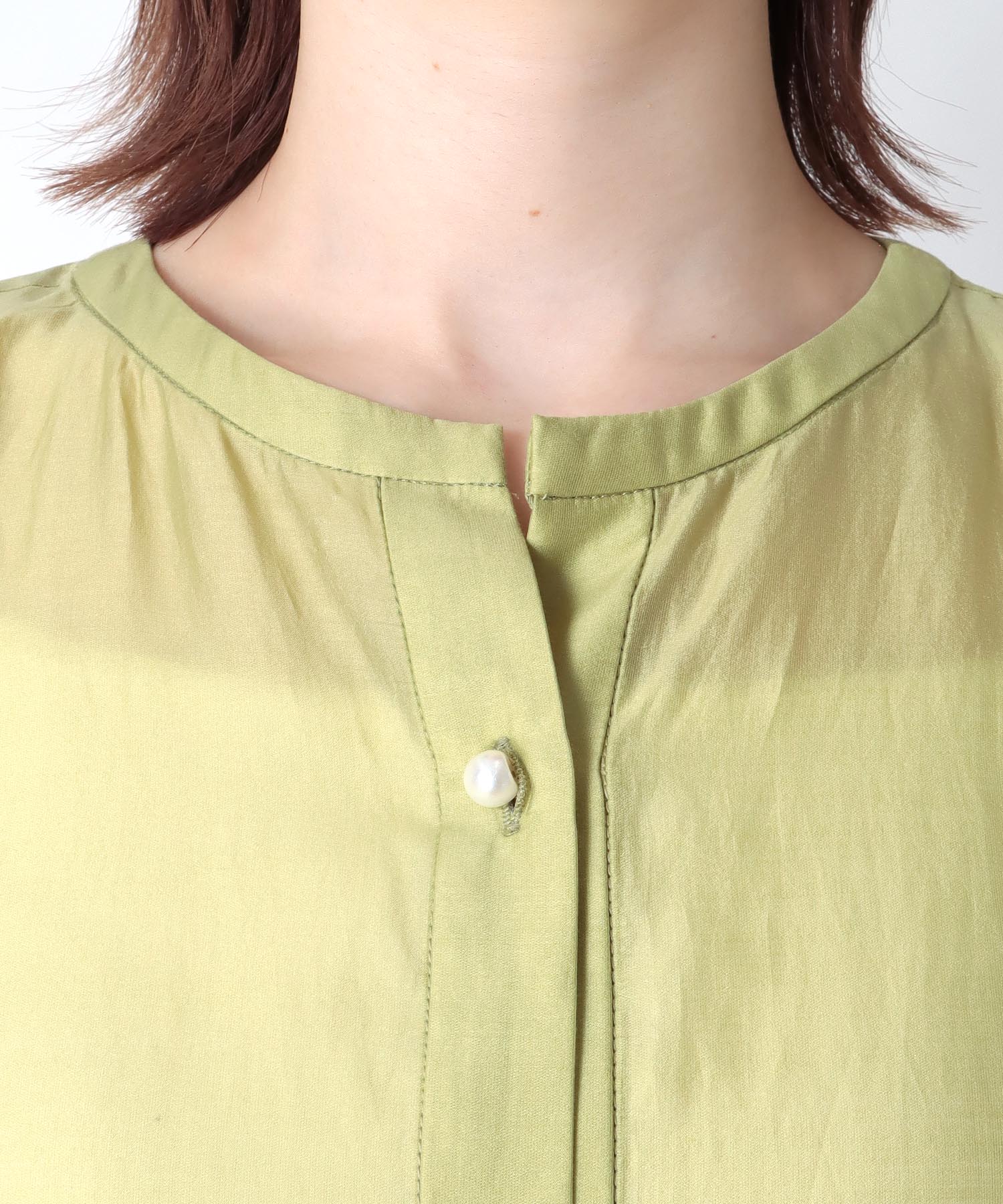 エアリーテンセル ロングシャツ