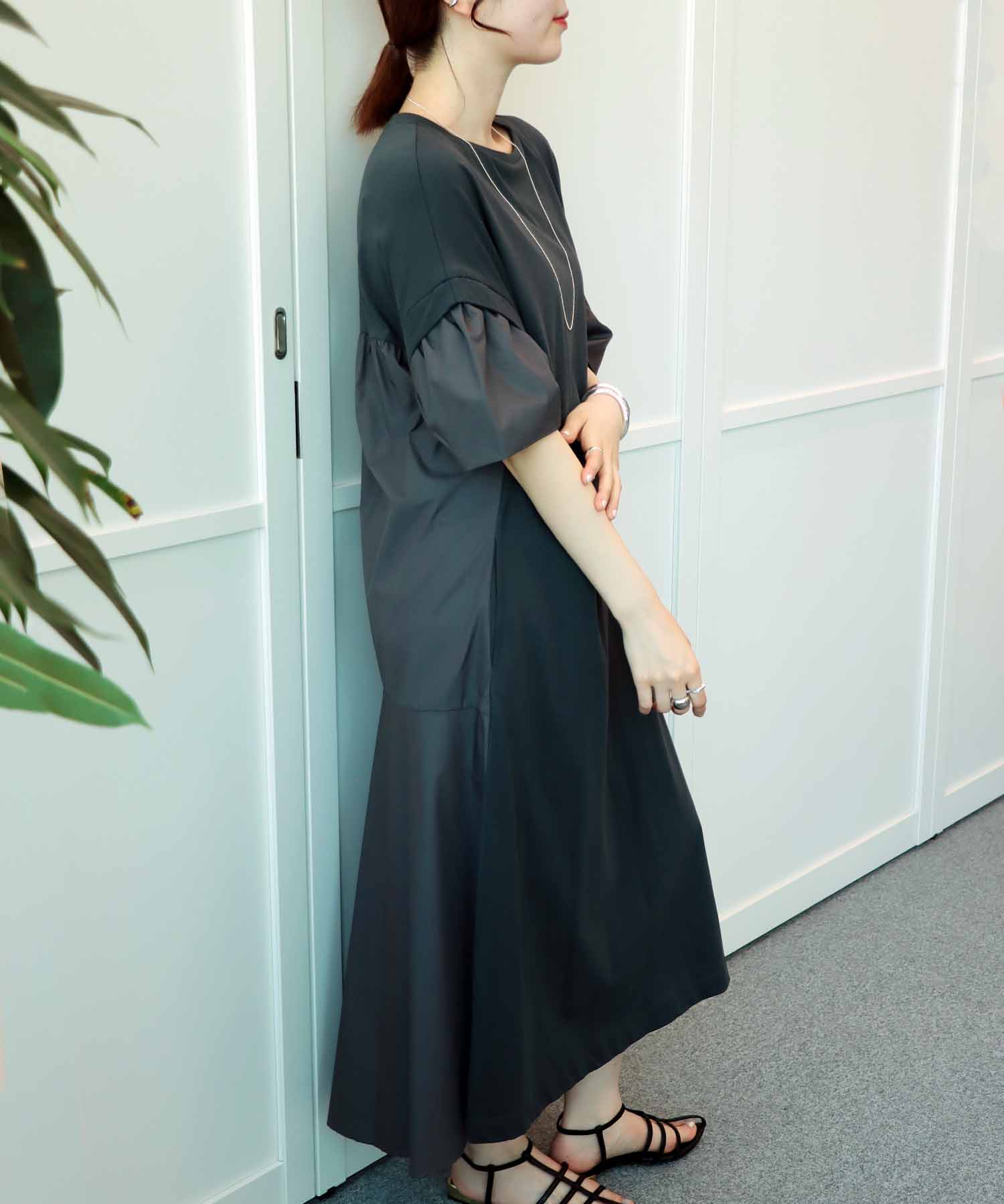 ロングワンピース タフタドッキング AND ON JIONE STORE（アンドオン）ジオン商事公式オンラインストア