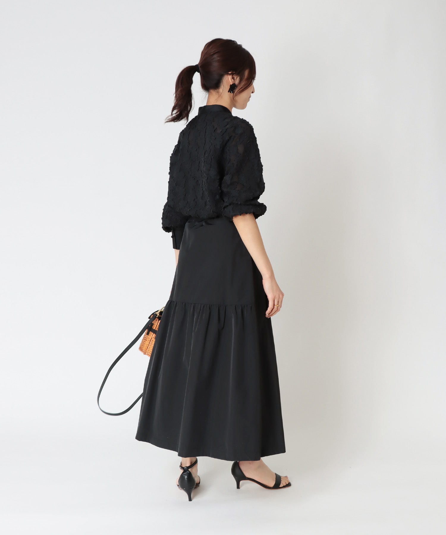 メモリータフタ タックスカート | AND ON JIONE STORE