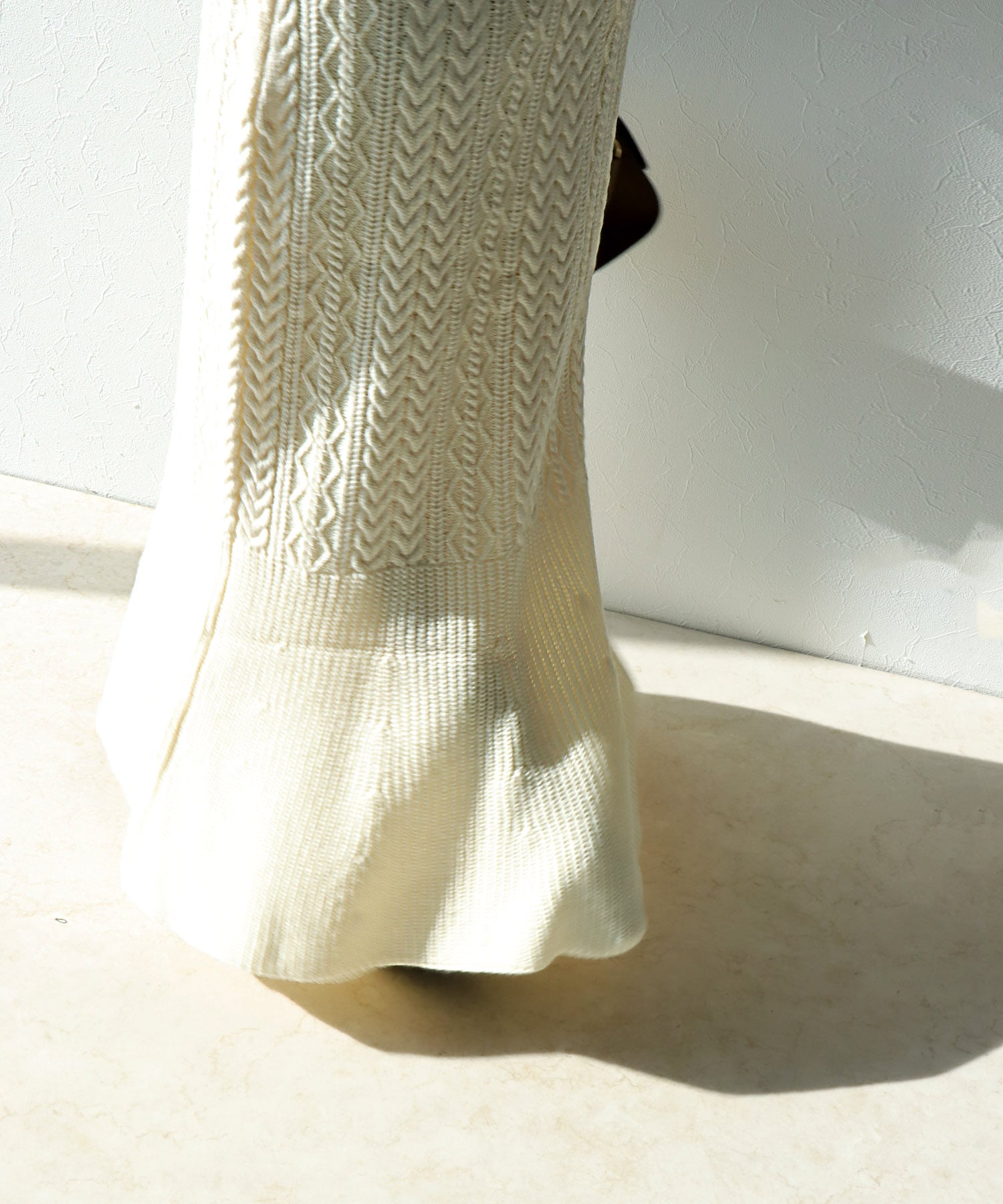 ケーブルマーメイドスカート