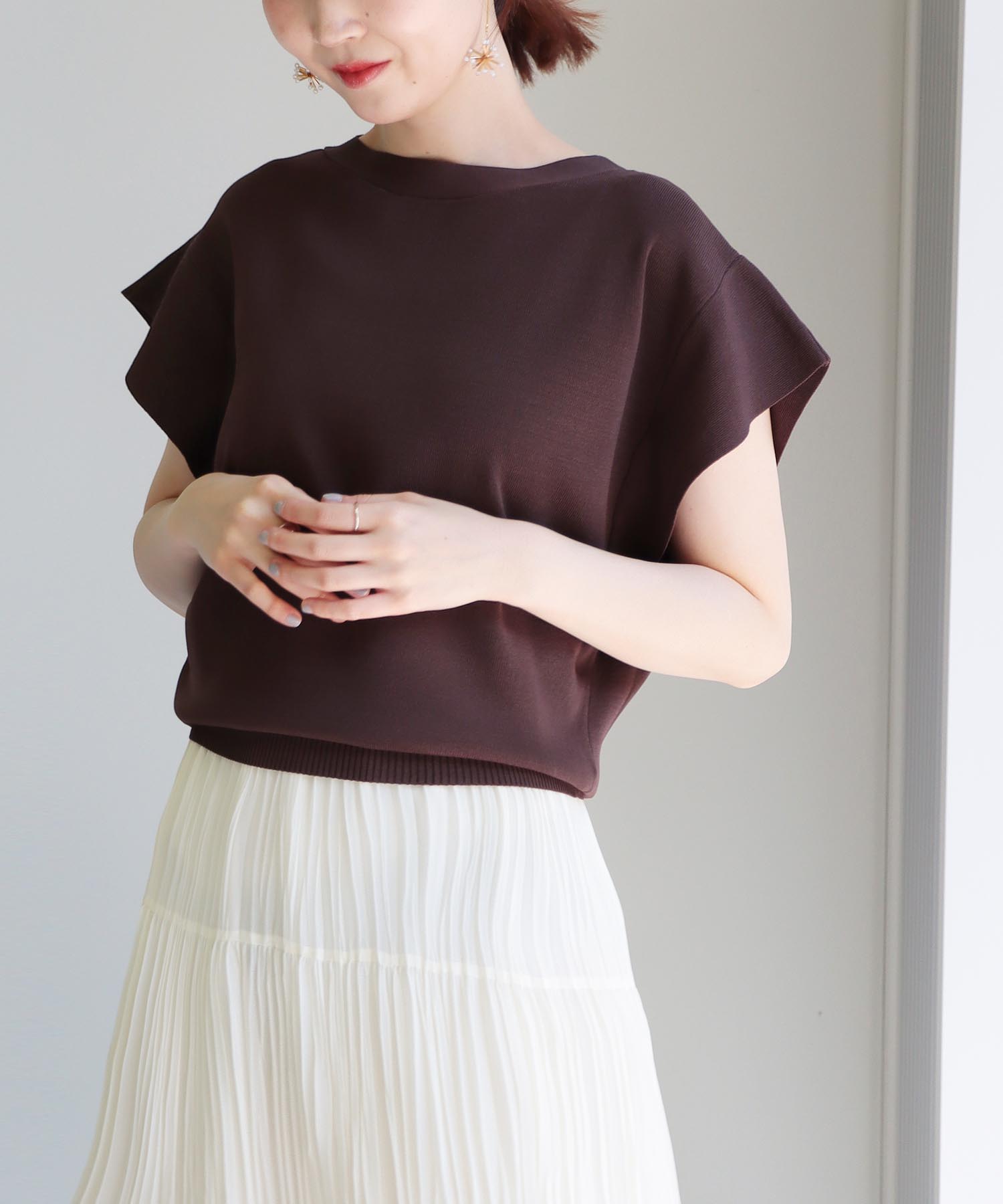 ラッフルスリーブニット | AND ON JIONE STORE（アンドオン）ジオン 