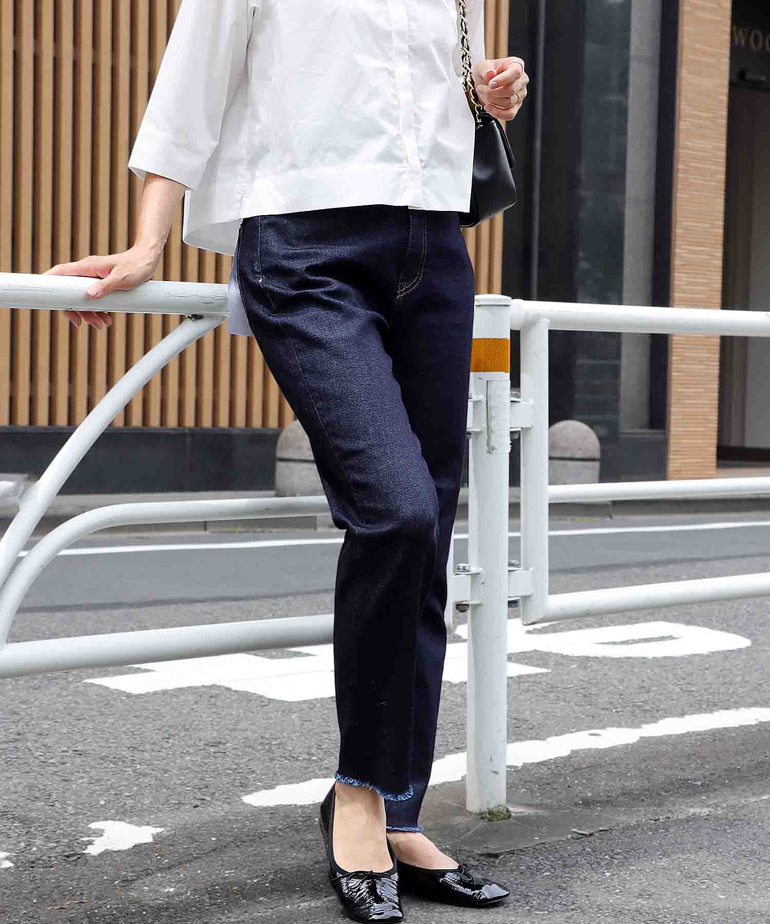 ハイライズテーパードパンツ H.Salt Highrise 【Healthy Denim 