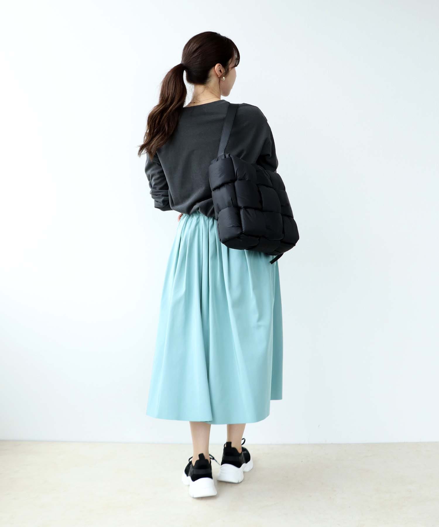 リバーシブルタフタスカート