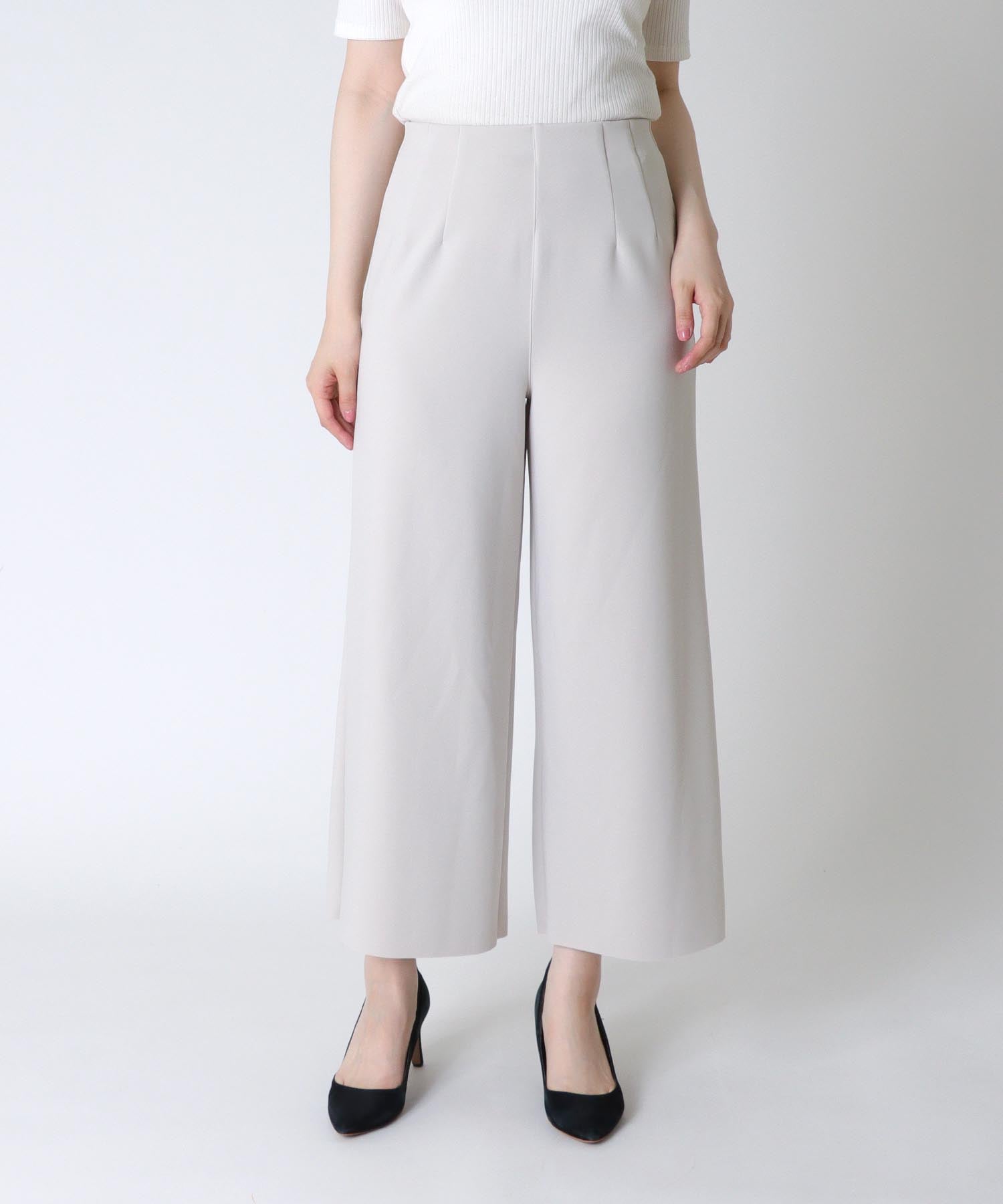 アクアジャージー ワイドパンツ | AND ON JIONE STORE アクアジャージー ワイドパンツ | AND ON JIONE STORE
