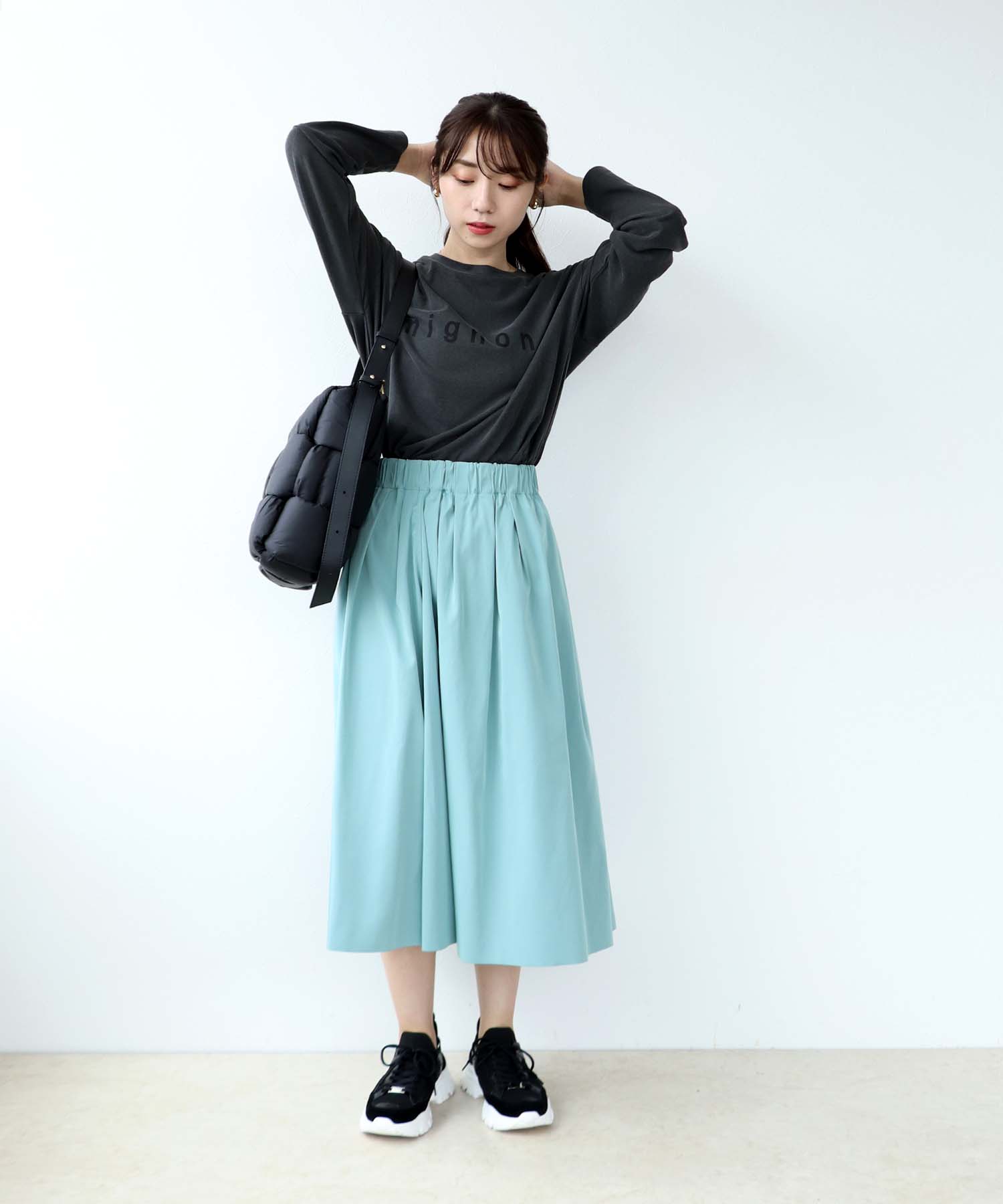MIGNONプリントビックロンTシャツ