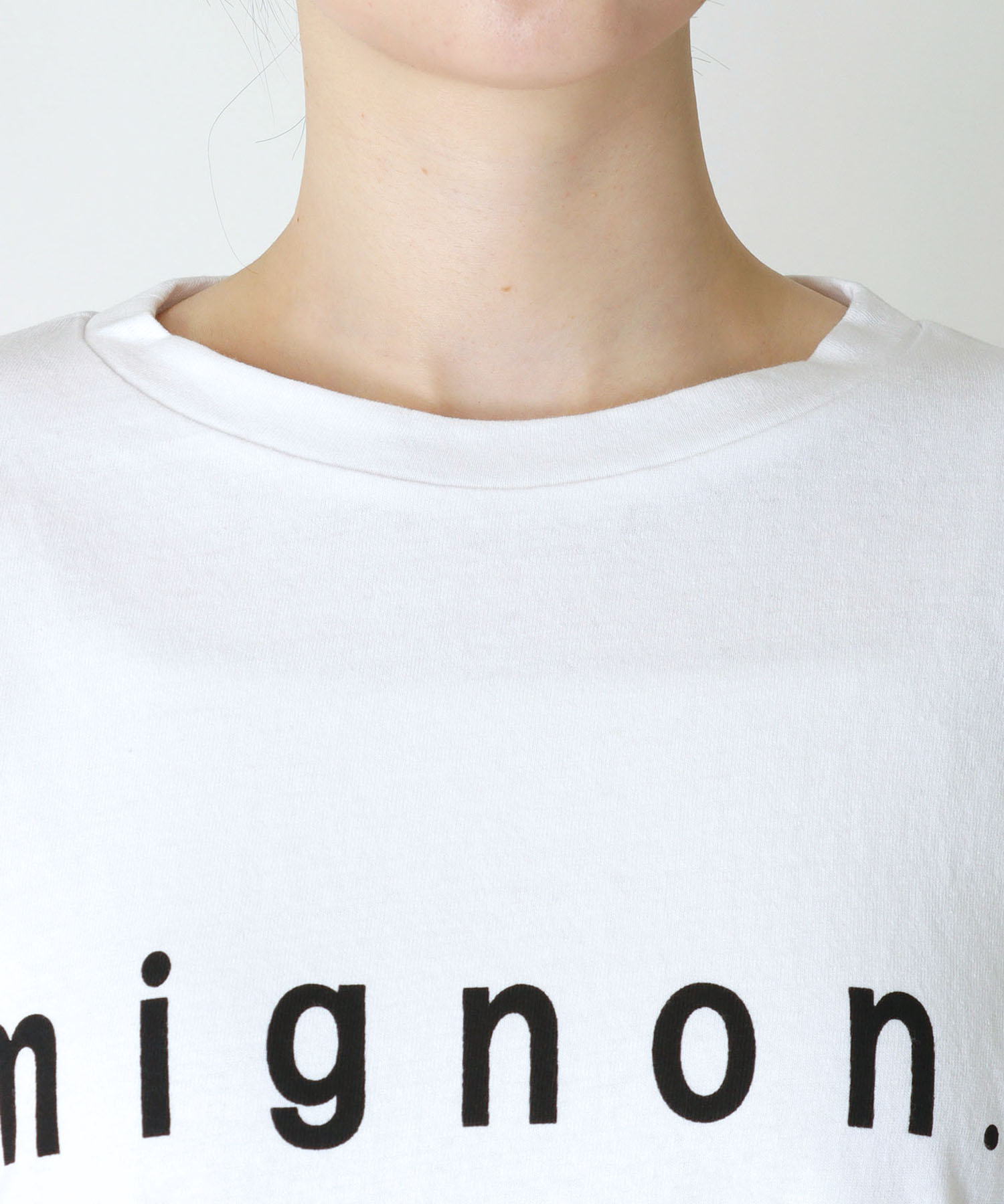 MIGNONプリントビックロンTシャツ