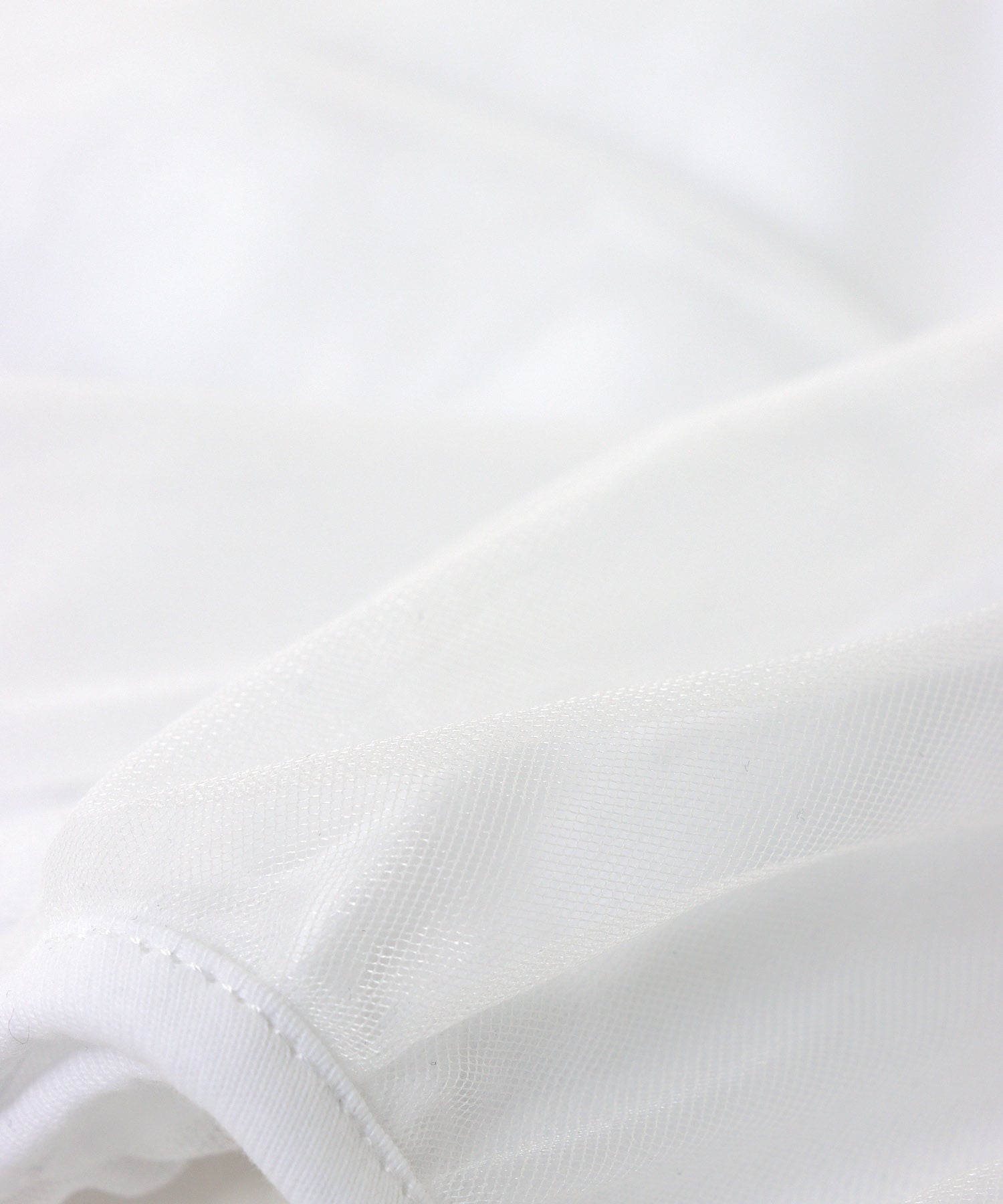 チュールドレープTシャツ