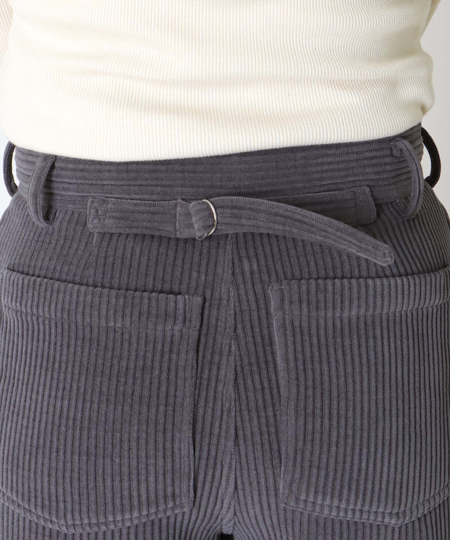 カットコーデュロイストレートワイドパンツ【WEB先行販売】