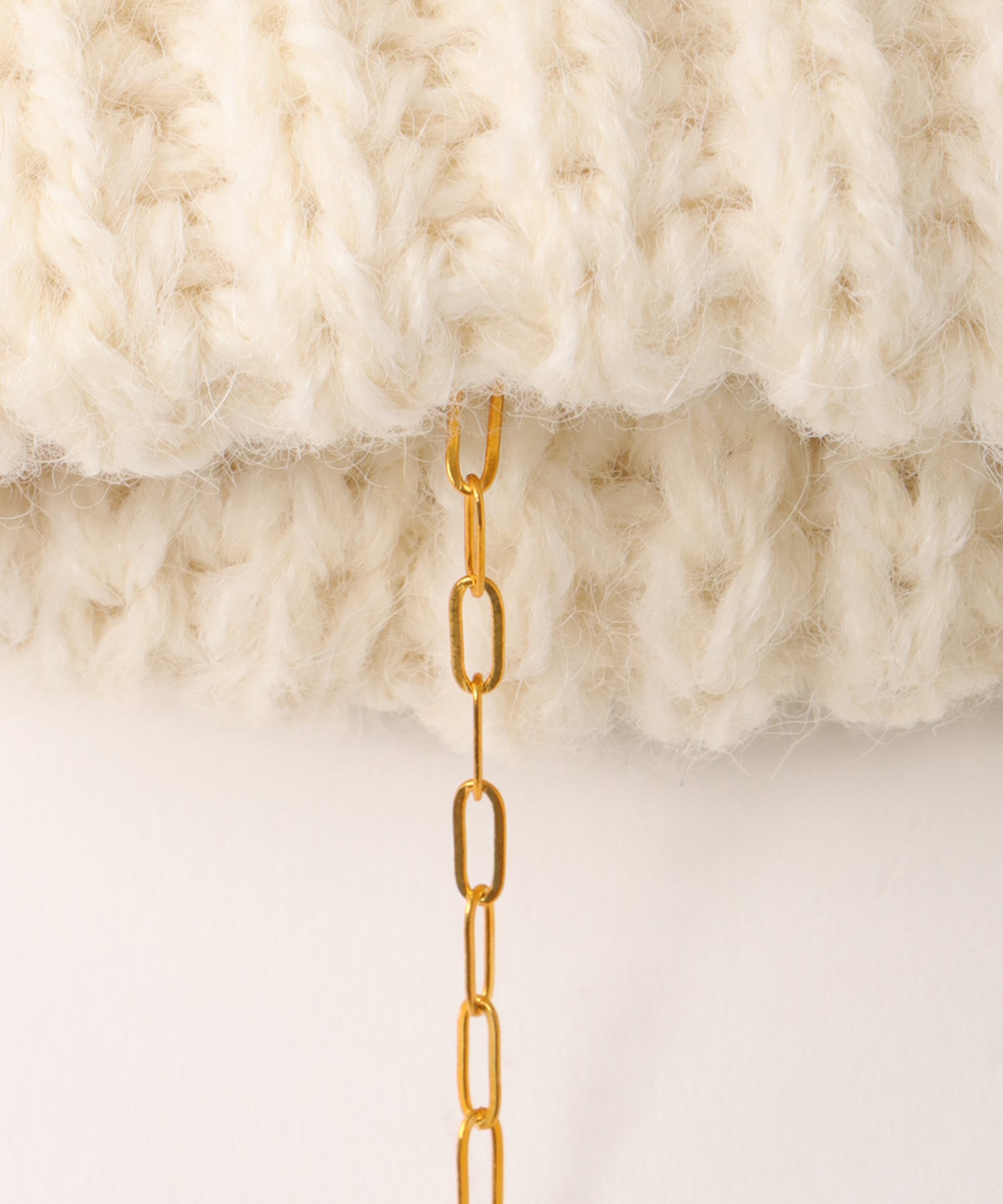 チェーン付リブボブキャップ【CLIPPER CASUALS/クリッパー カジュアル】