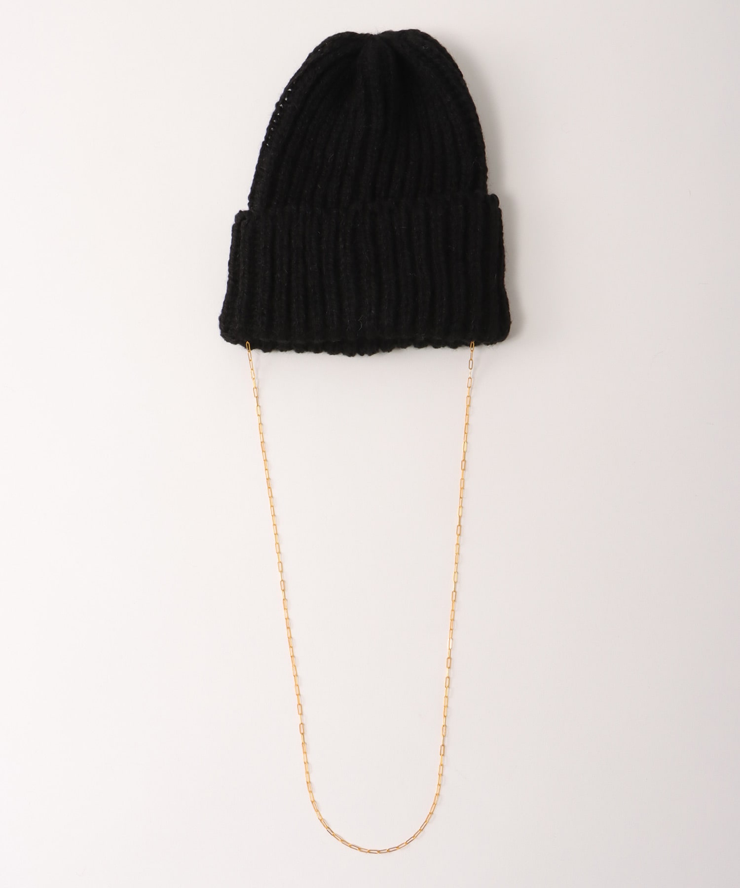 チェーン付リブボブキャップ【CLIPPER CASUALS/クリッパー カジュアル】