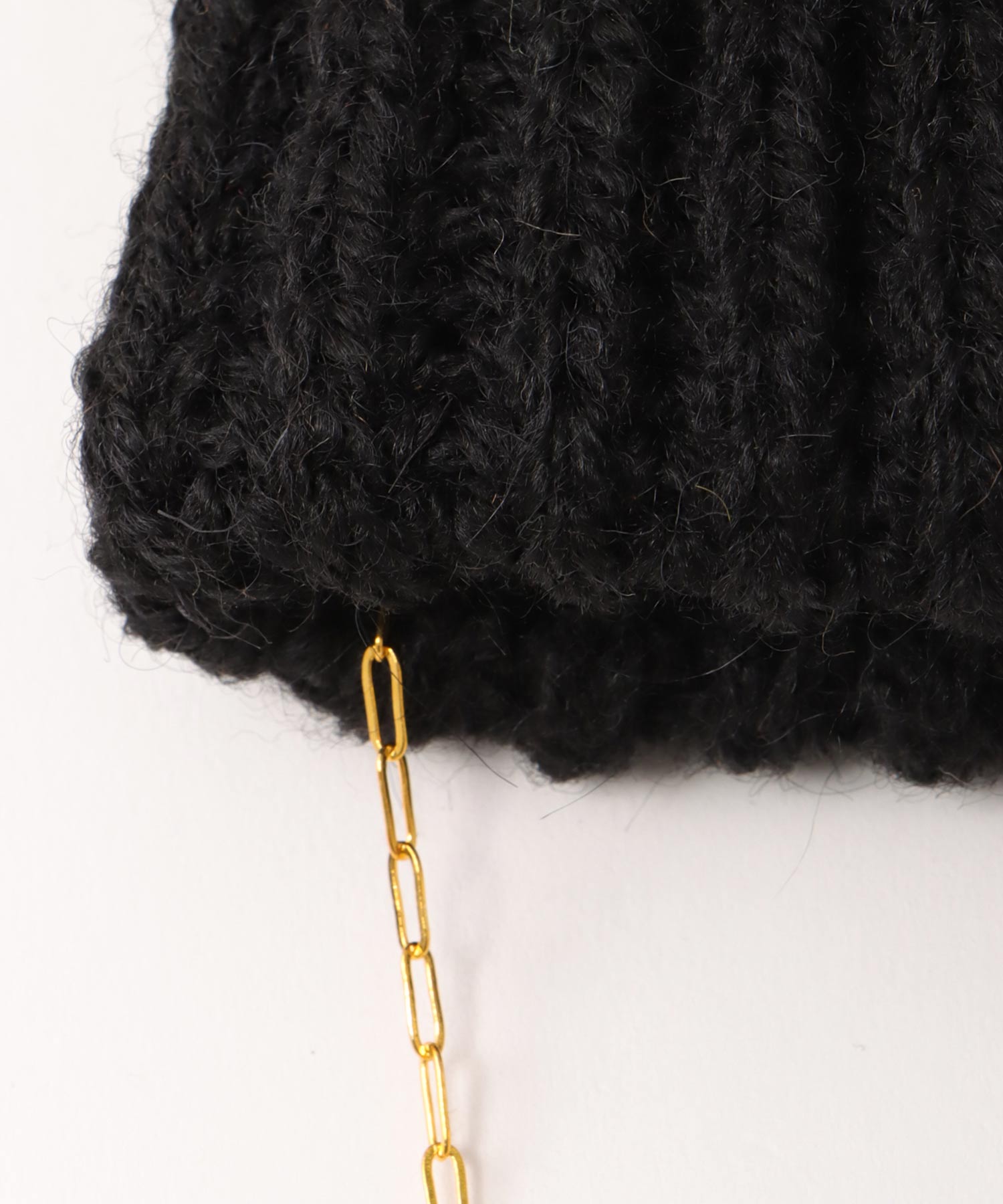 チェーン付リブボブキャップ【CLIPPER CASUALS/クリッパー カジュアル】