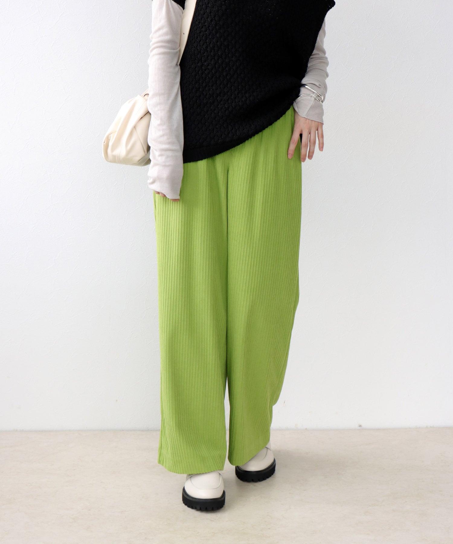 ストレッチコーデュロイイージーパンツ