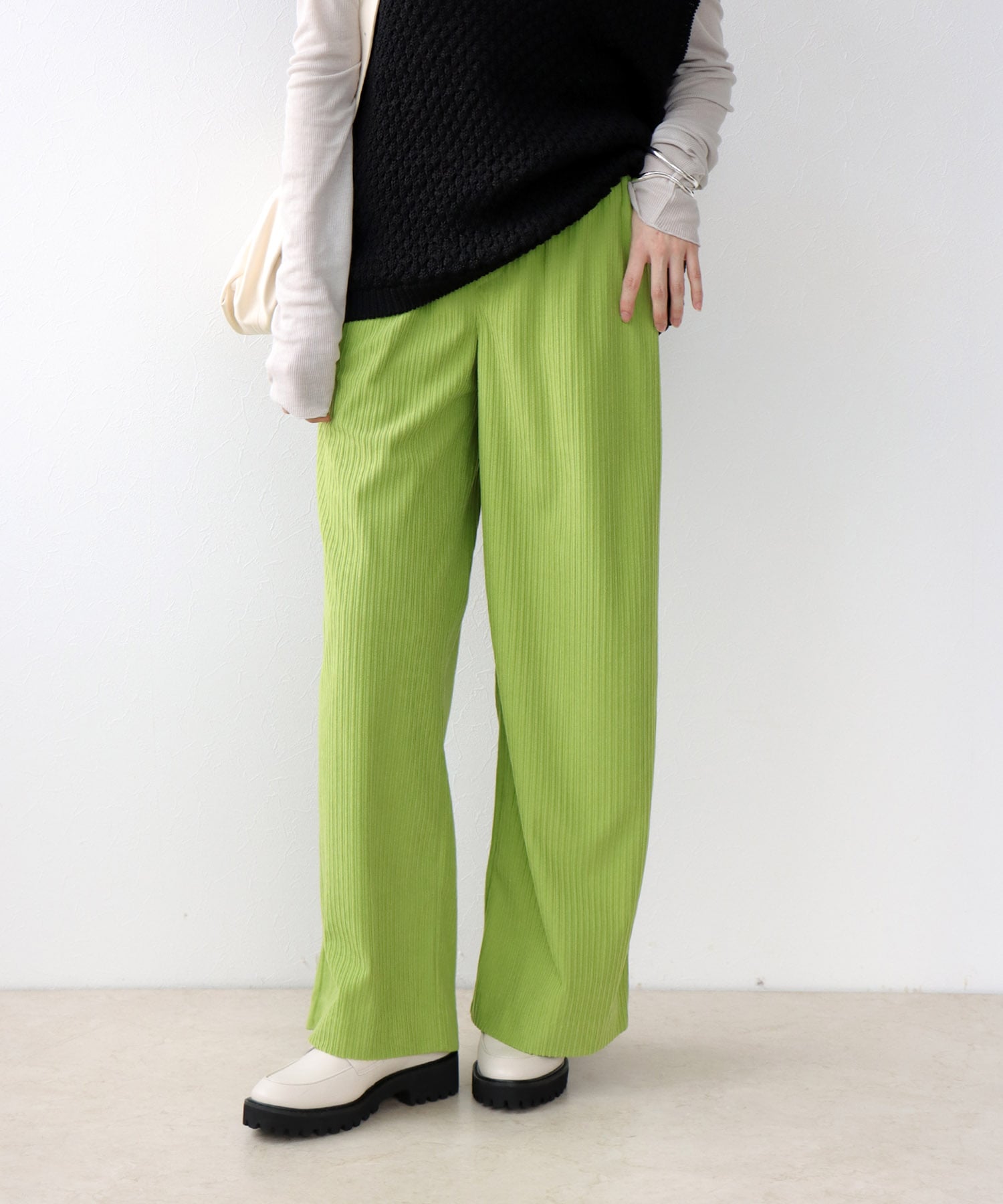 ストレッチコーデュロイイージーパンツ