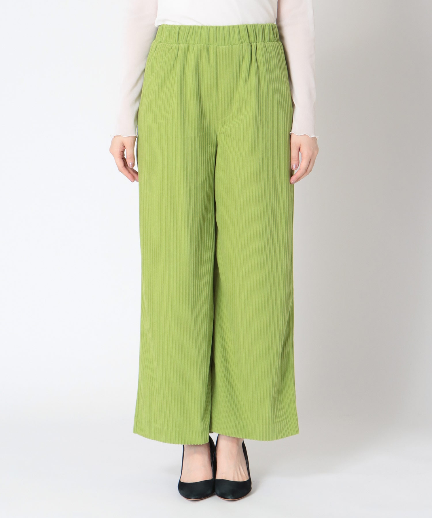 ストレッチコーデュロイイージーパンツ