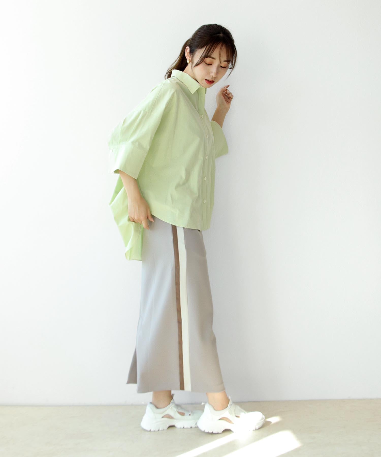 アクアジャージーサイドラインスカート | AND ON JIONE STORE