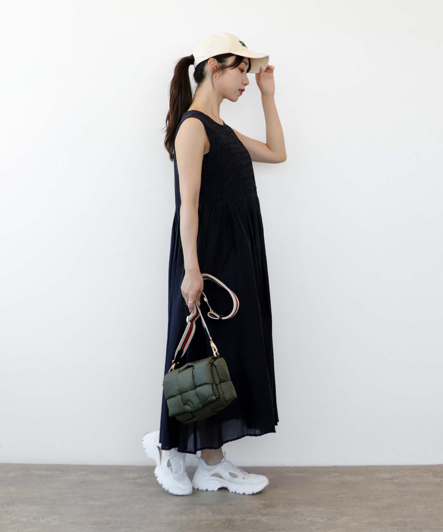 別注》ナイロンボンディングメッシュショルダーバッグ【VIOLAd