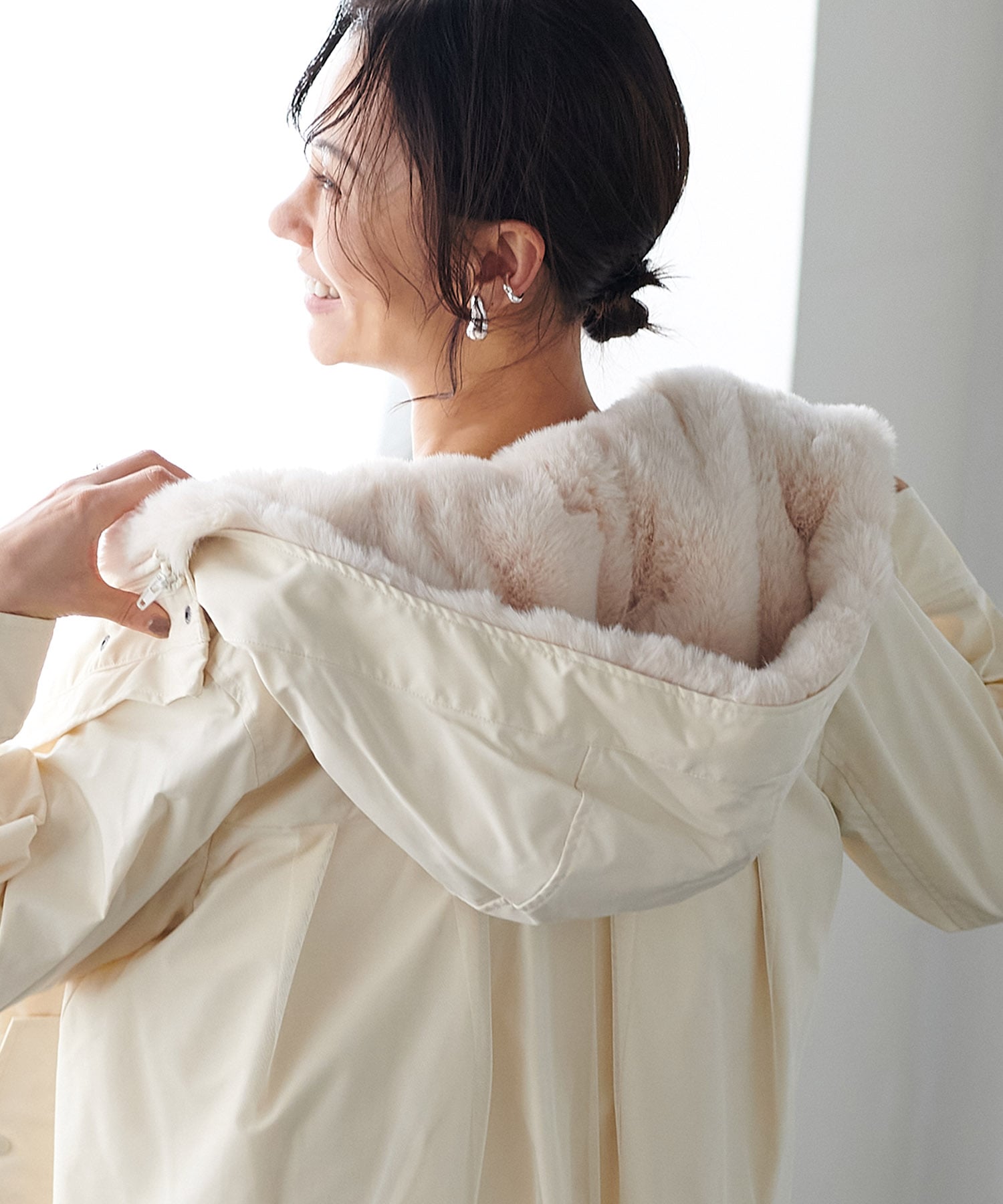 ボアライナー付マウンテンパーカー | AND ON JIONE STORE