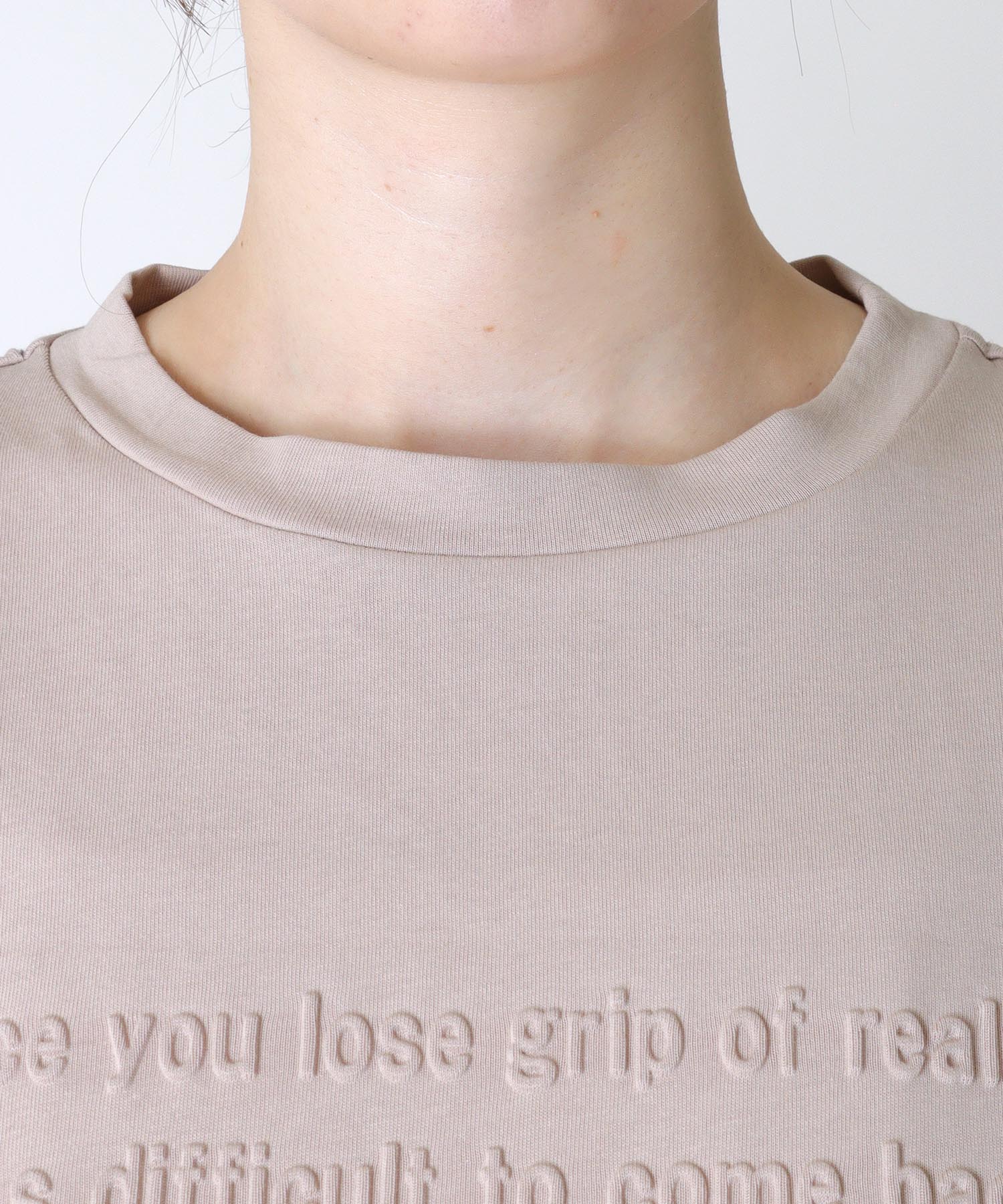 エンボスロゴ バックテープ Tシャツ