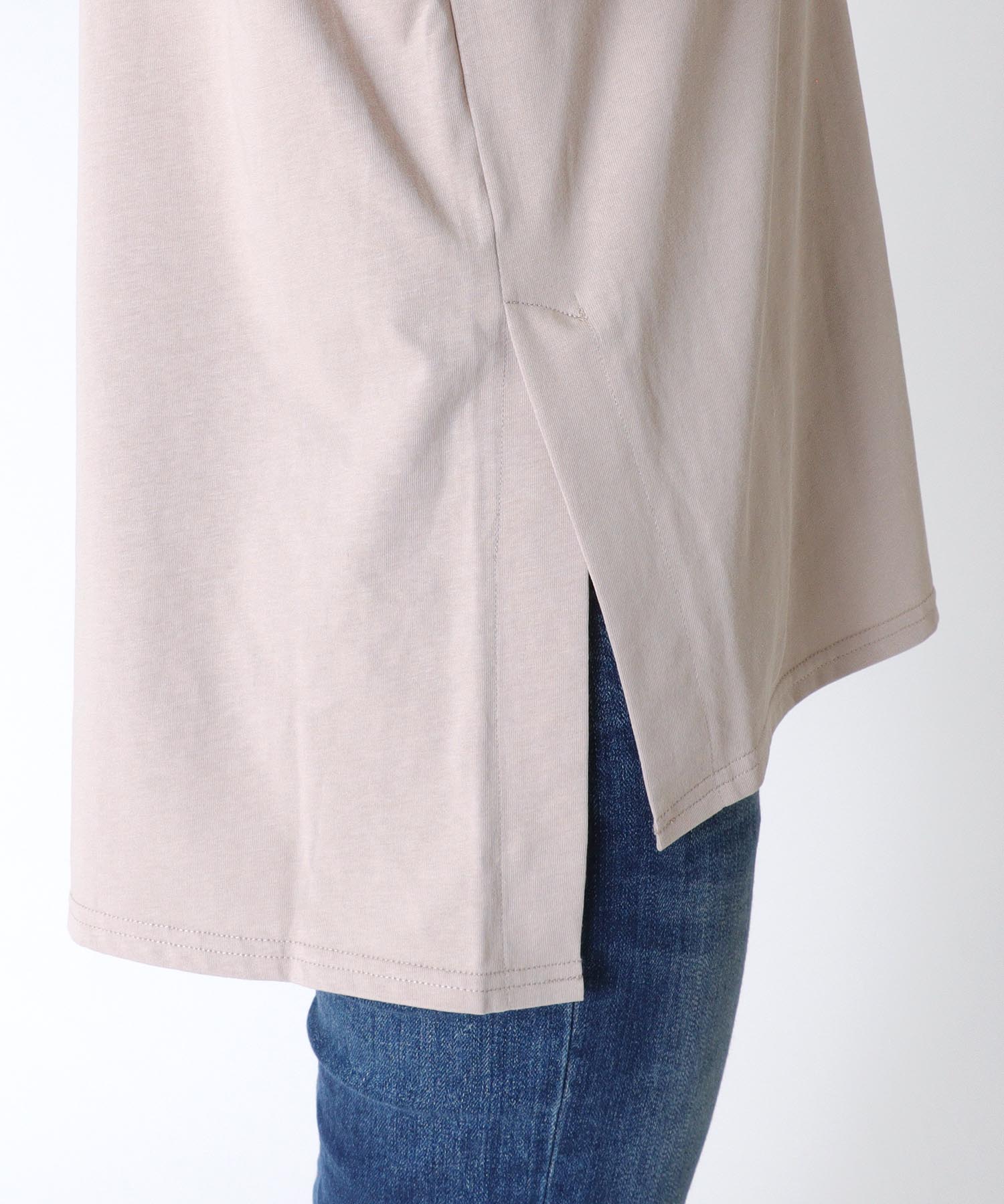 エンボスロゴ バックテープ Tシャツ
