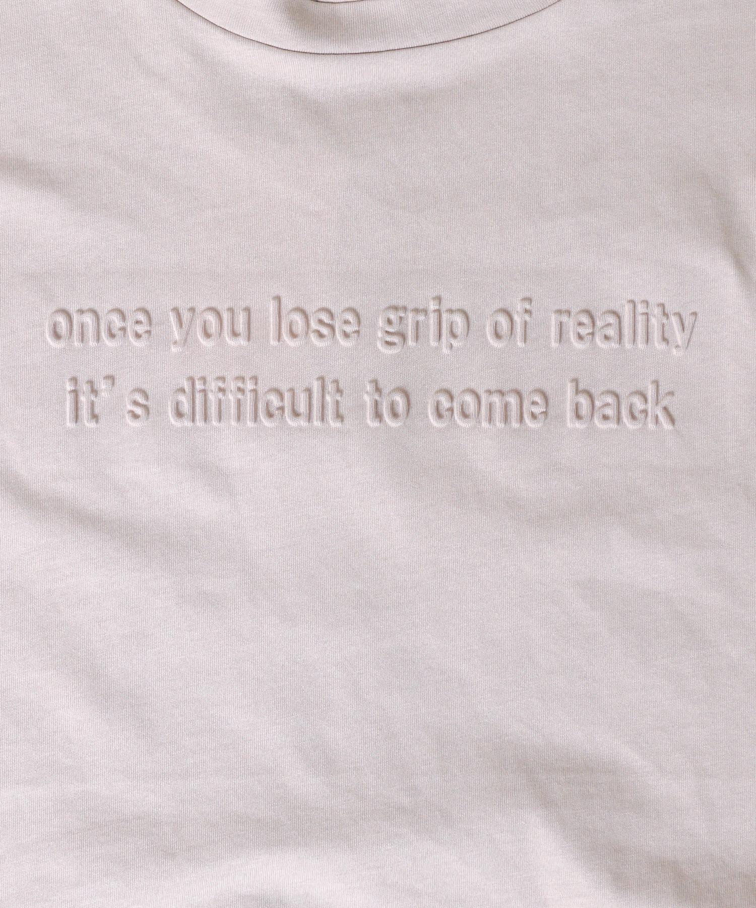 エンボスロゴ バックテープ Tシャツ
