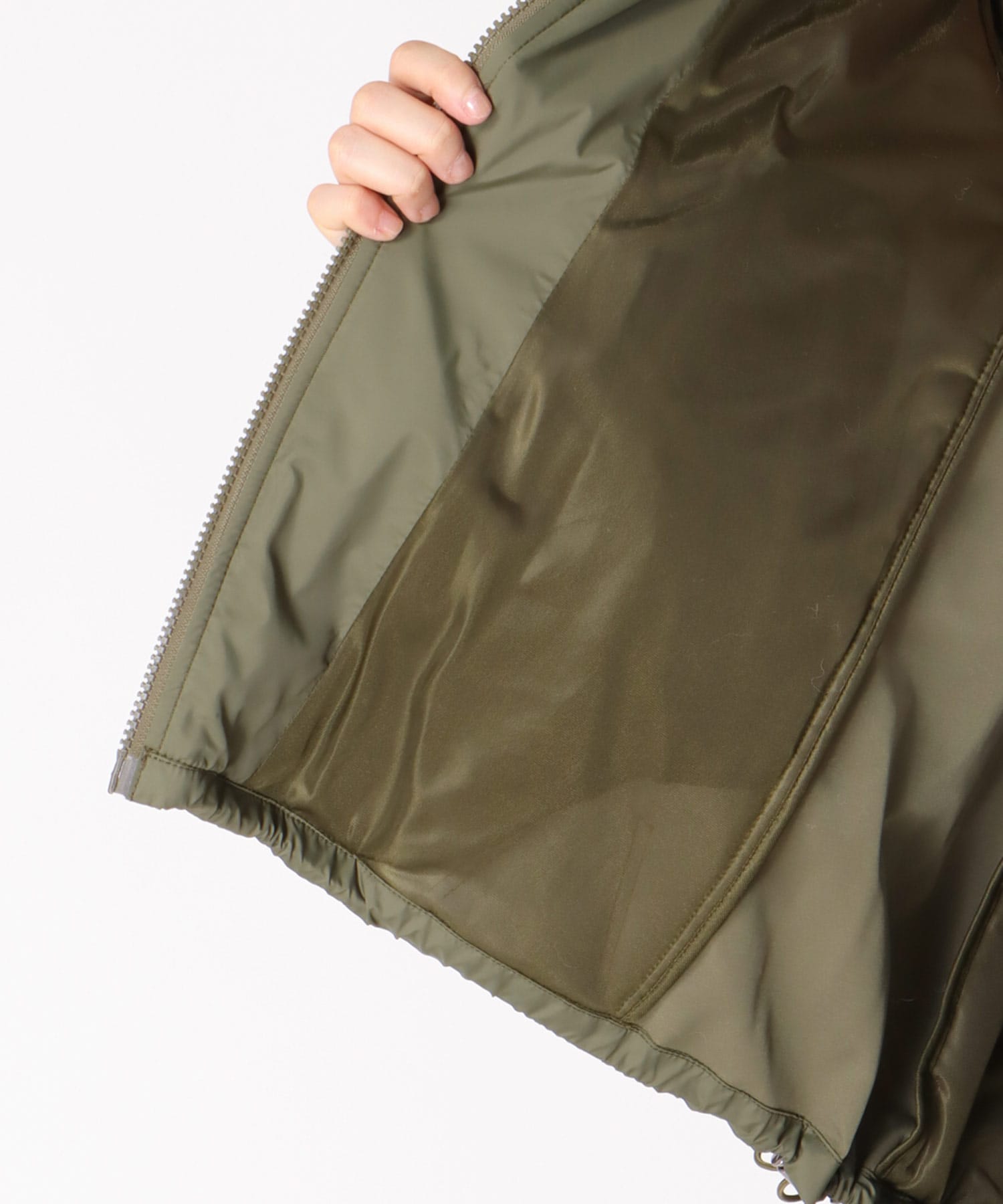 ニットドッキングハイネックジャケット