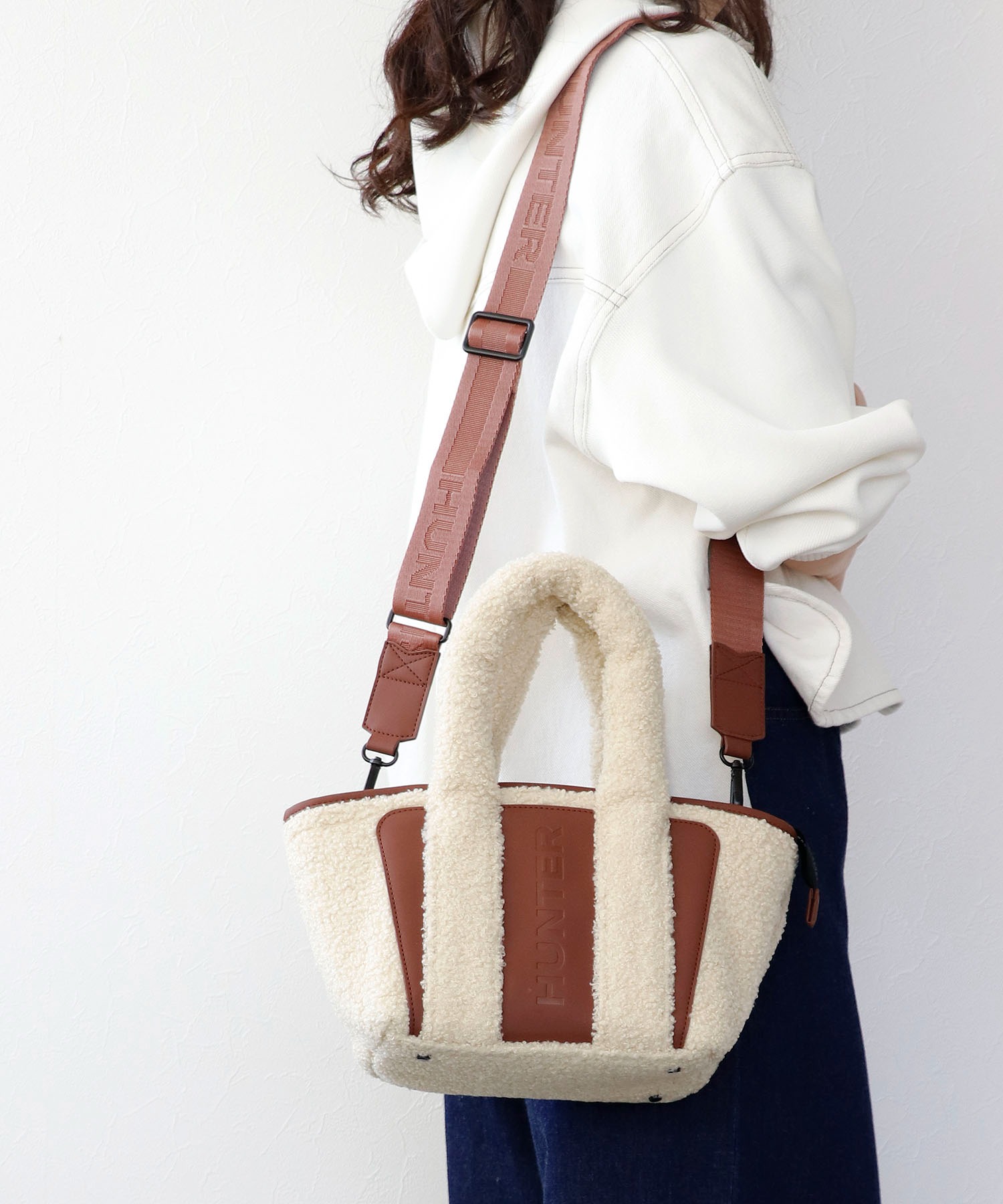 【HUNTER】BOUCLE MINI TOTE