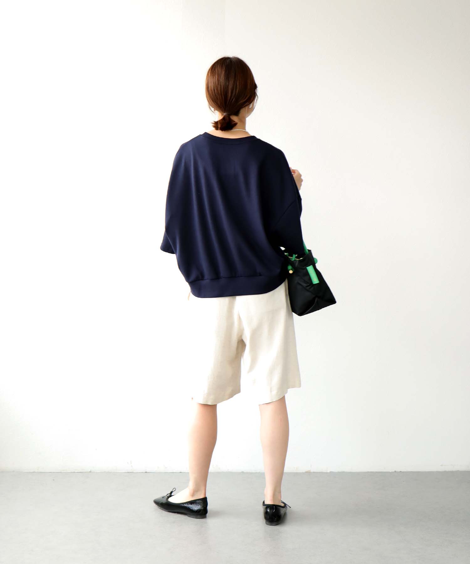 リネンクロスハーフパンツ