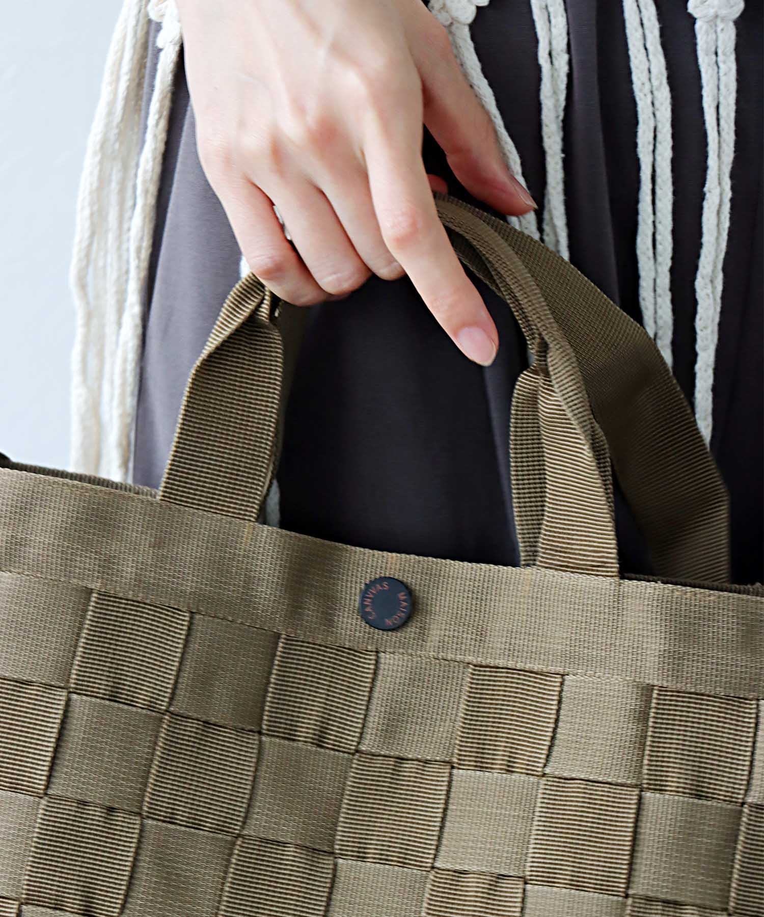 【M】PETA TOTE【メゾン キャンバス/MAISON CANVVAS】