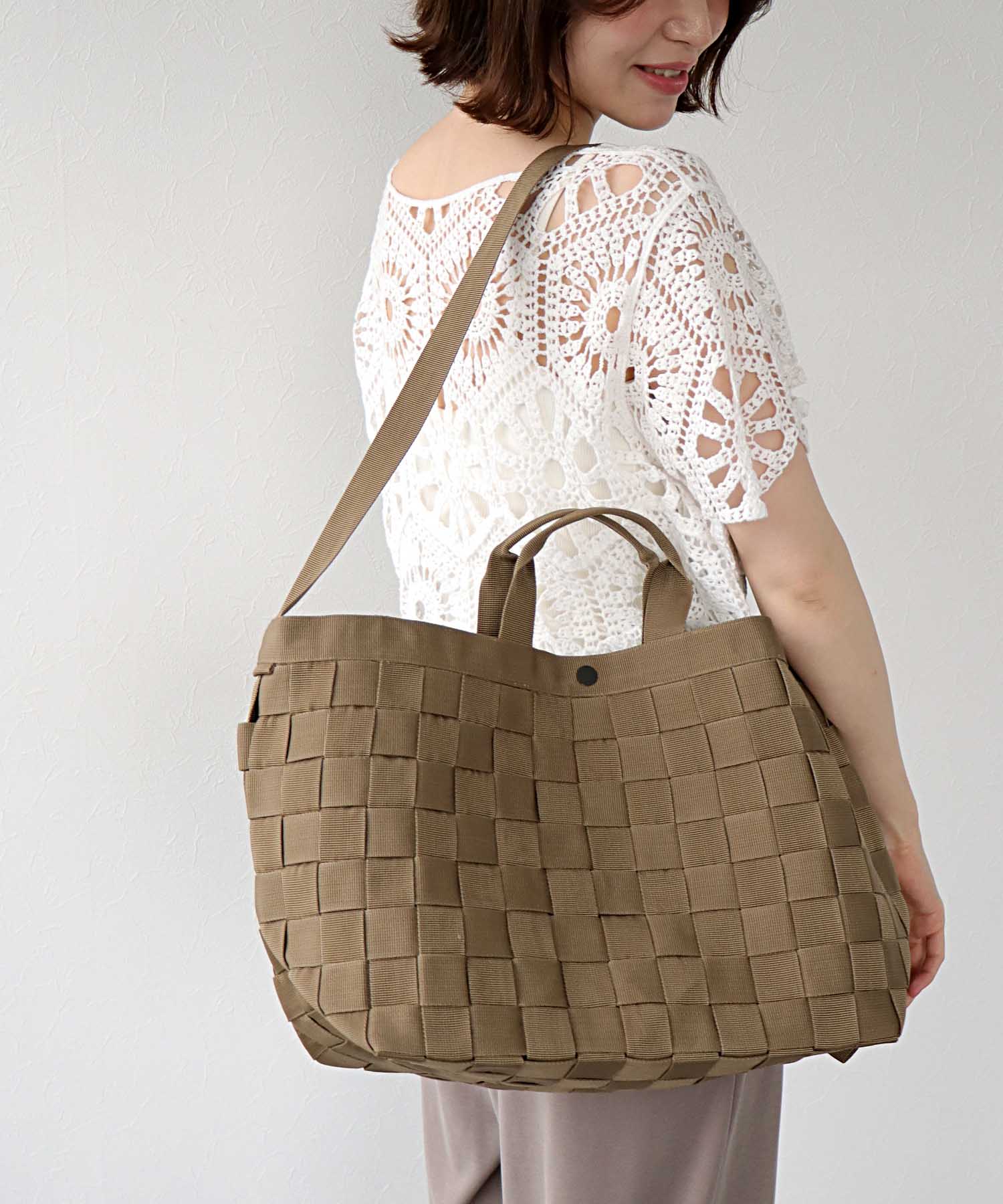 【L】PETA TOTE【メゾン キャンバス/MAISON CANVVAS】