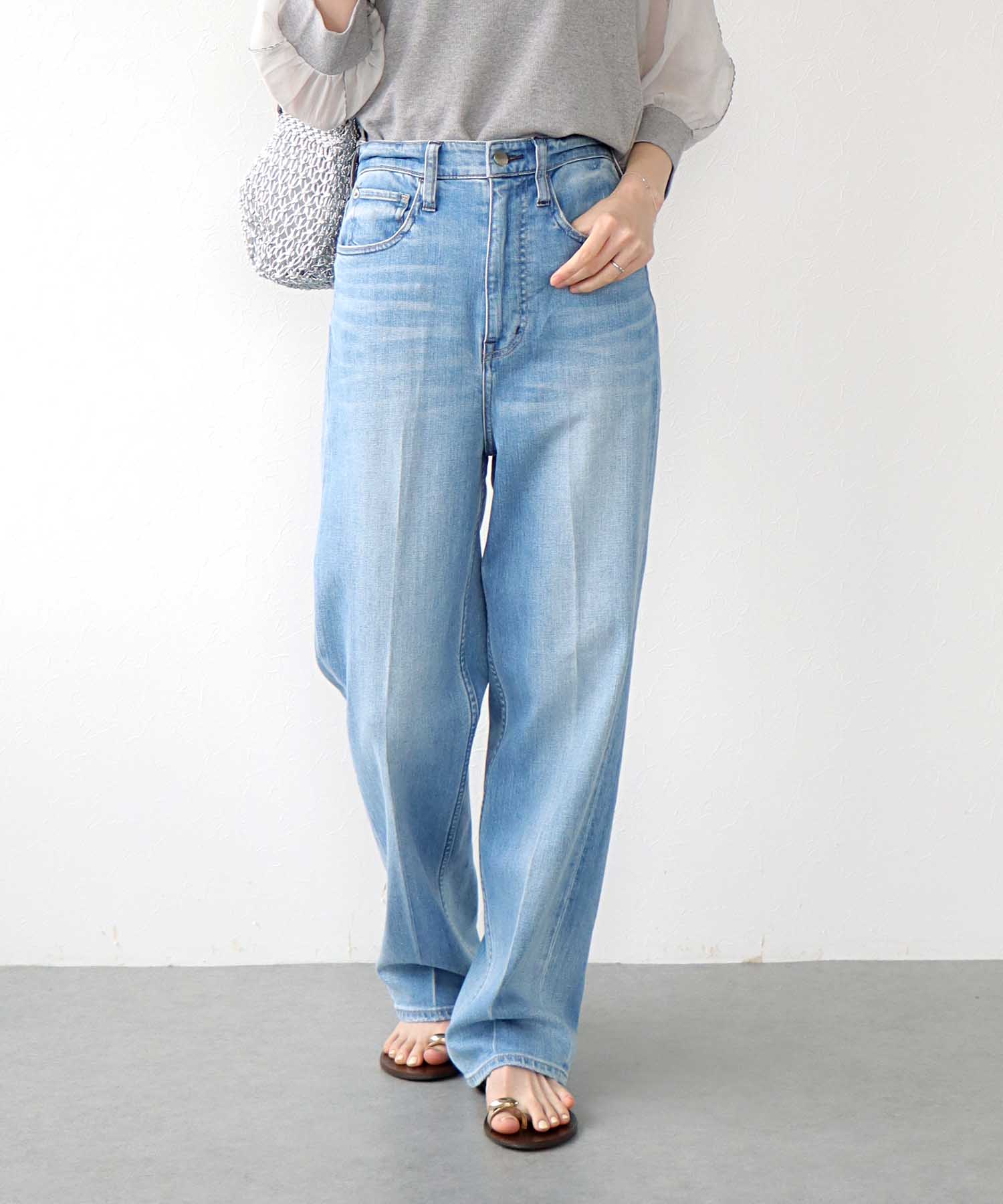 Nuts ワイドストレートパンツ【ヘルシーデニム/Healthy Denim】