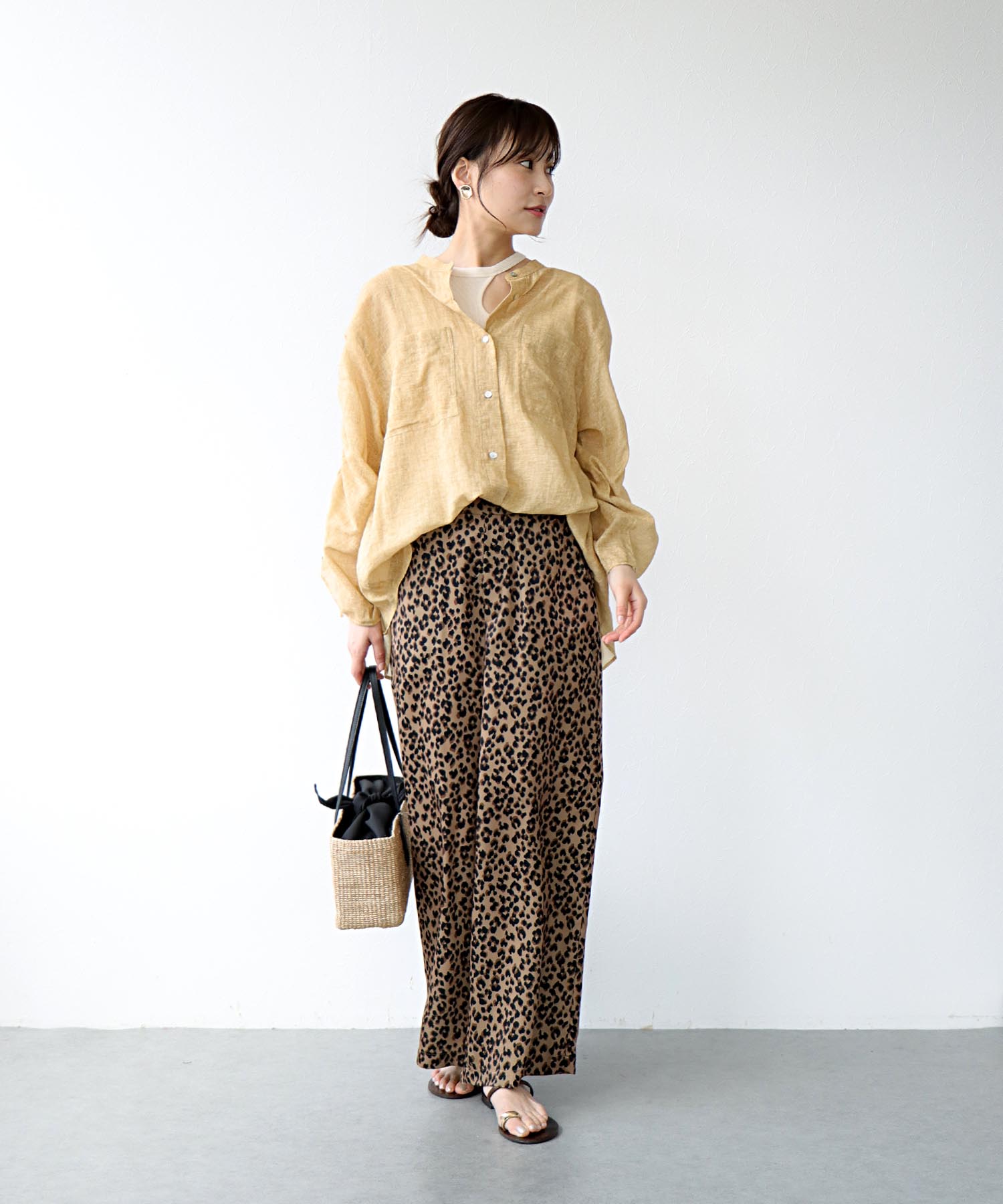 シアーシャーリングシャツ