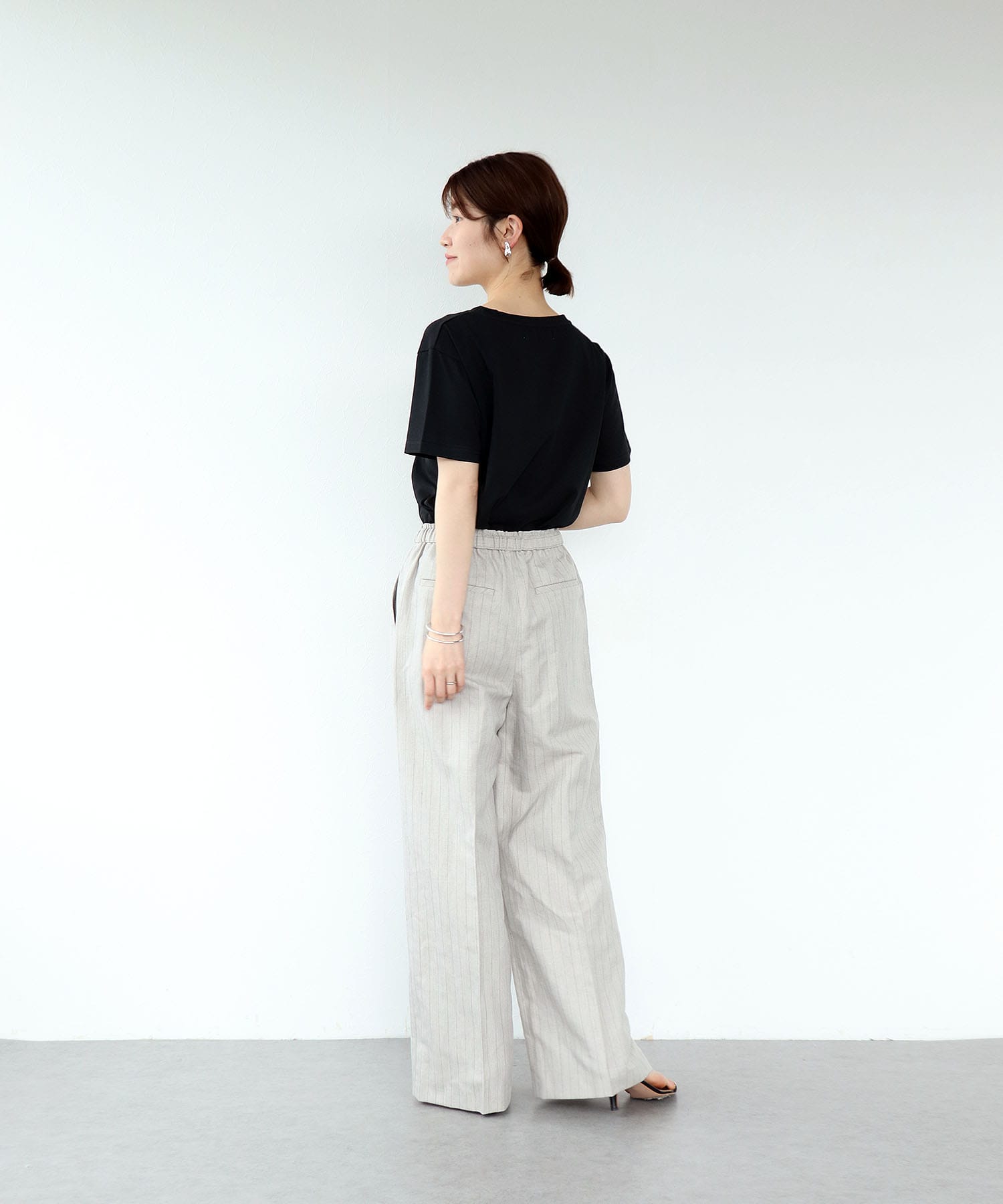 TRANOIプリントTシャツ