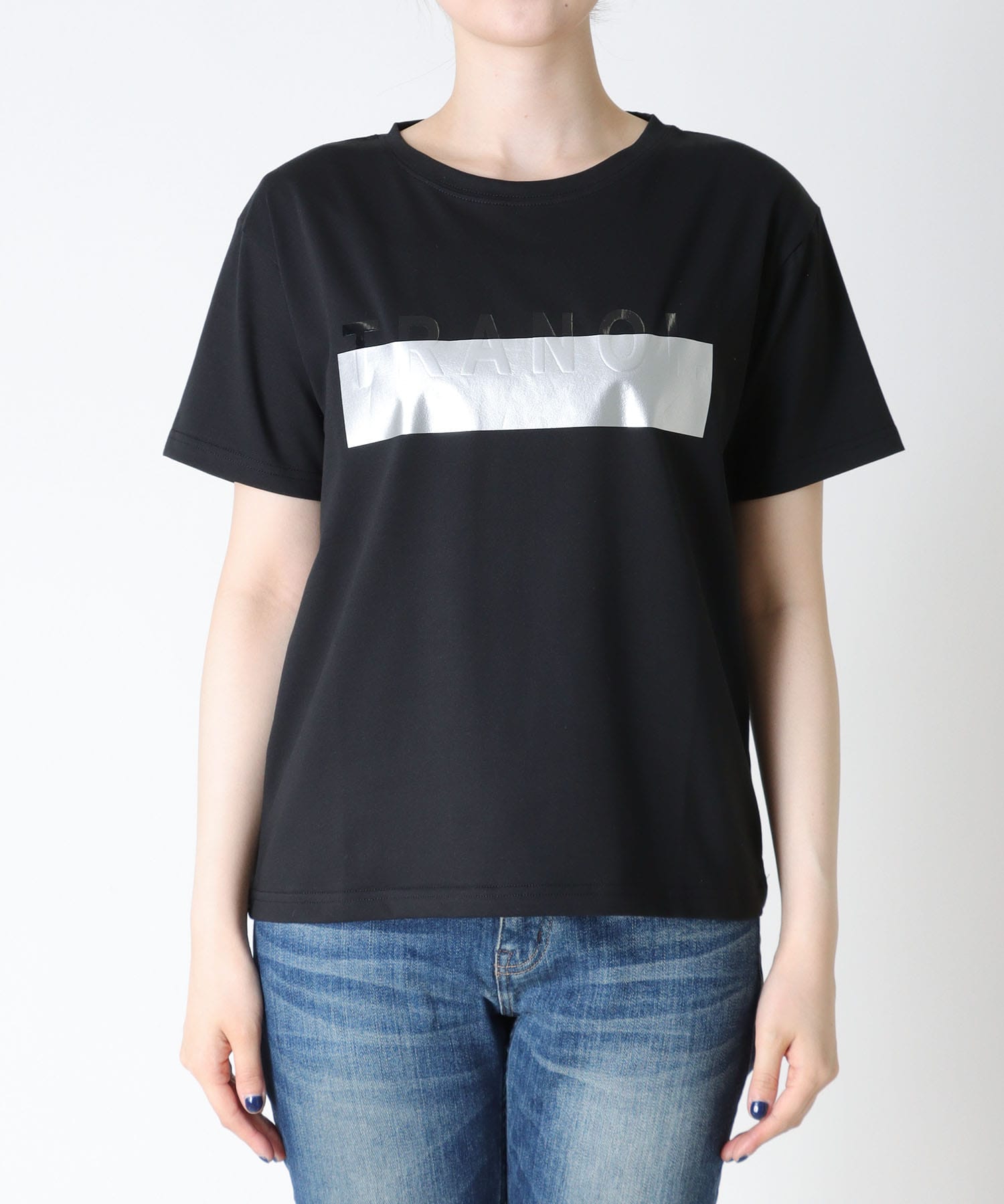 TRANOIプリントTシャツ