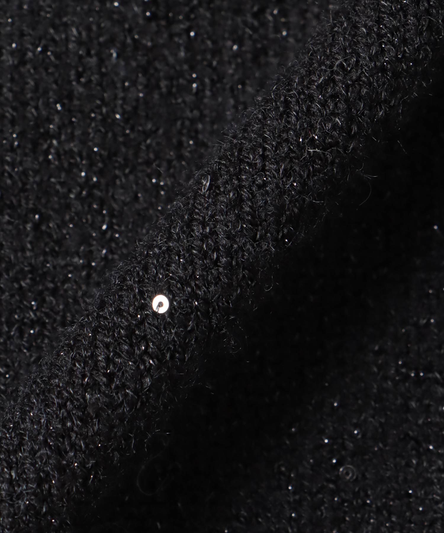 スパンコールラメカーディガン