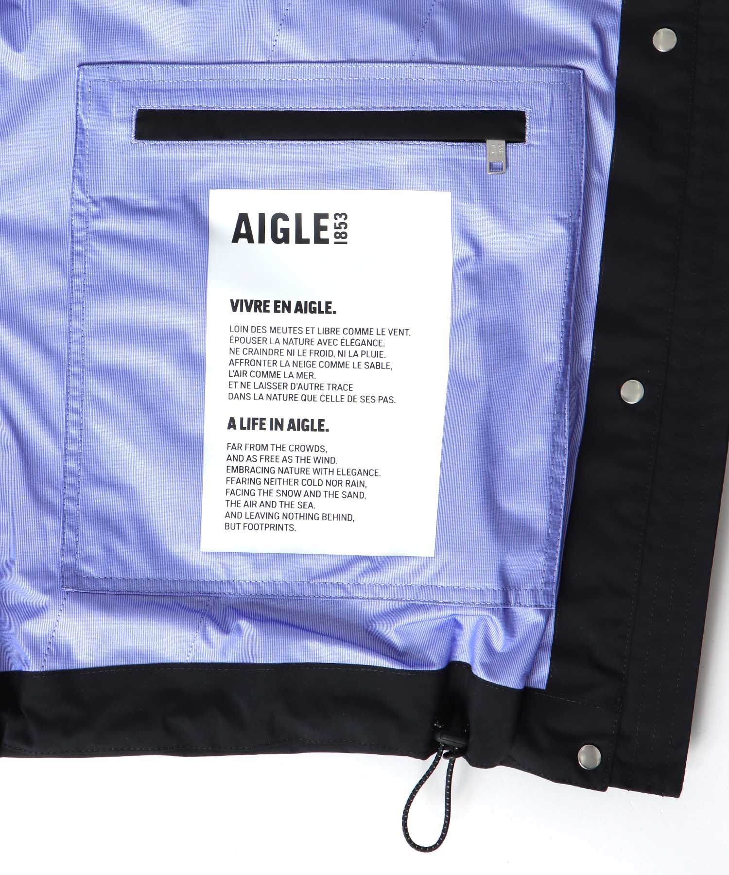 AAS25WOUT004 ブルゾン【エーグル/AIGLE】