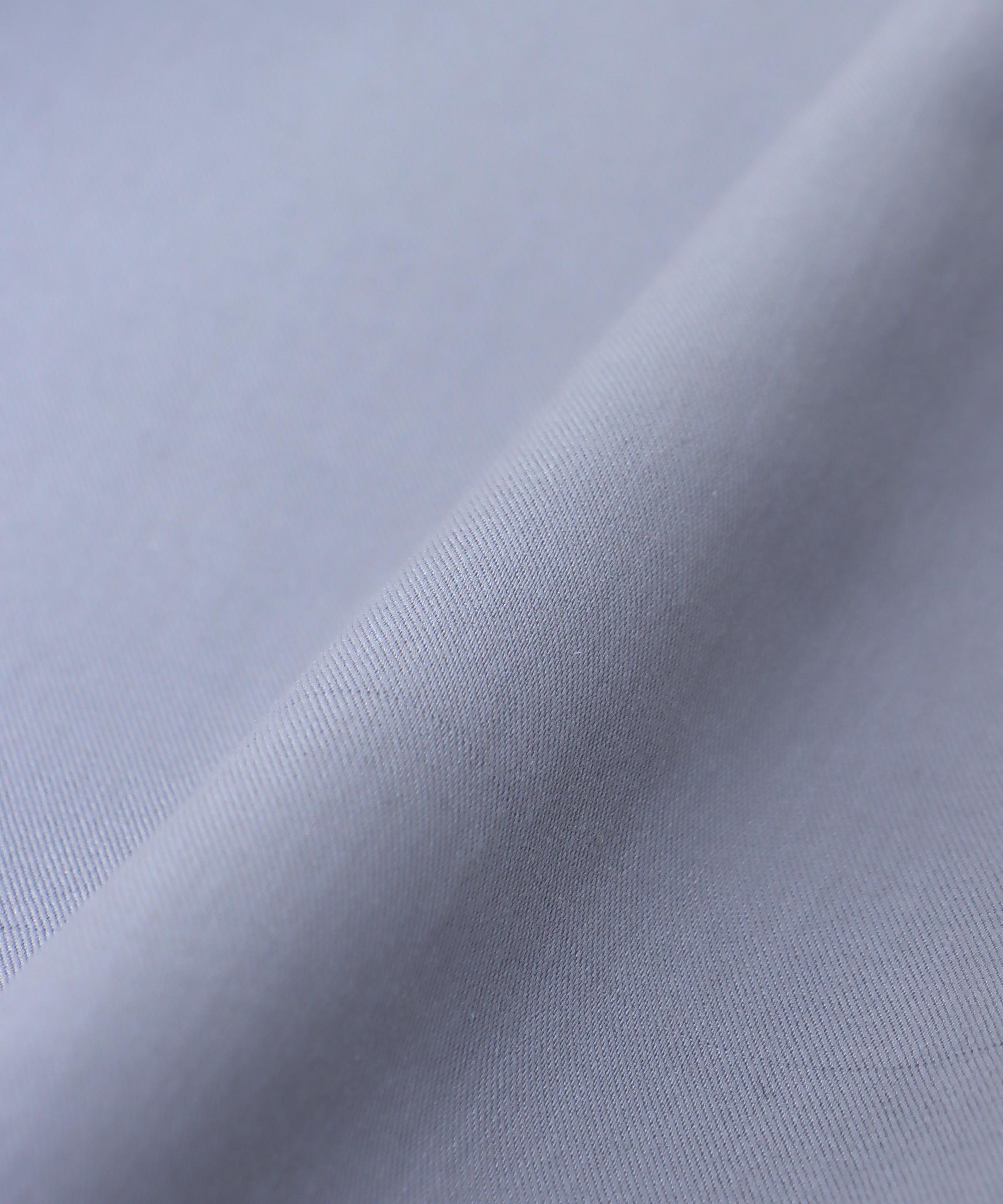 ストレッチカルゼウエストギャザーシャツ