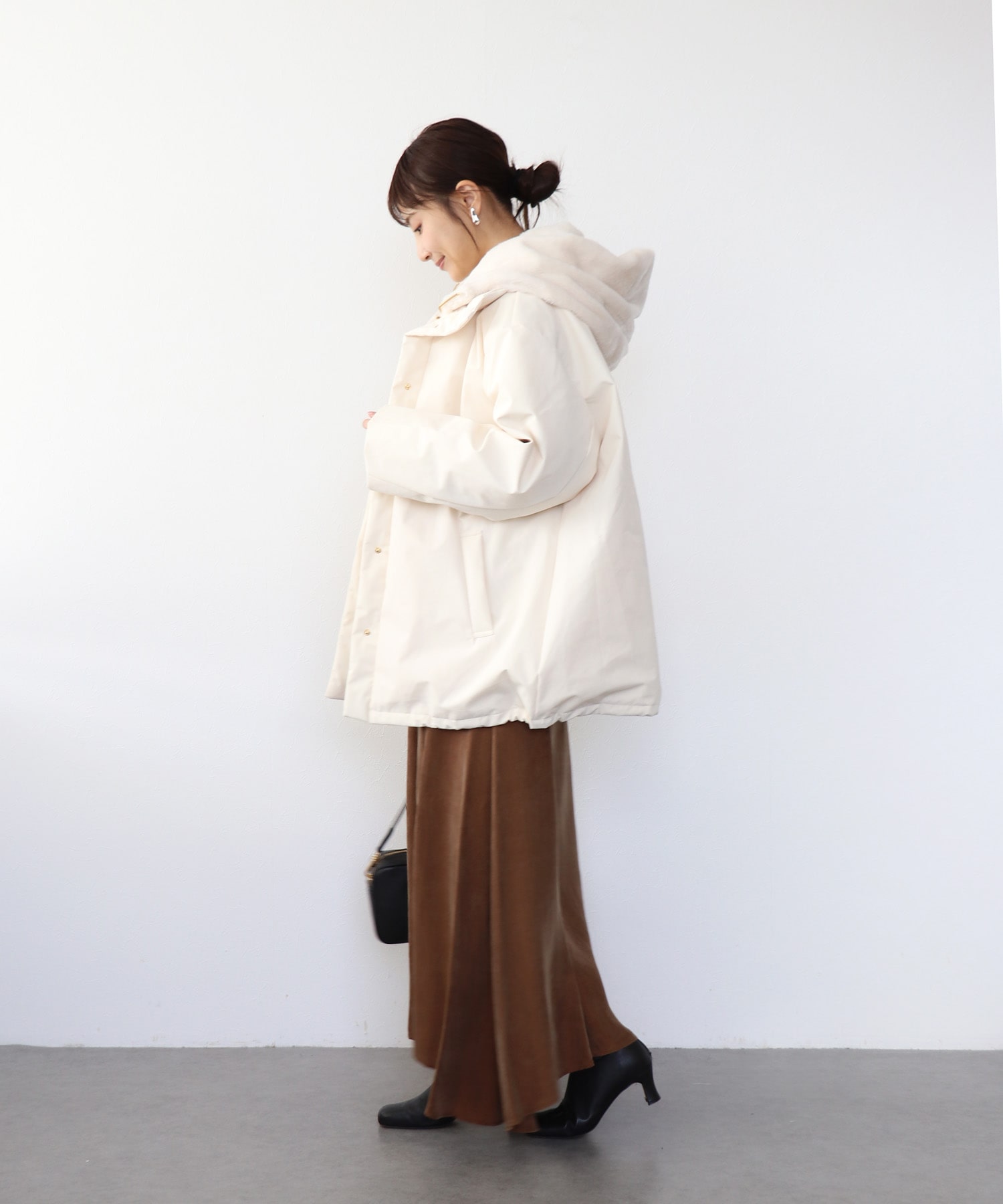 ステッチレス ライナー付きダウンジャケット