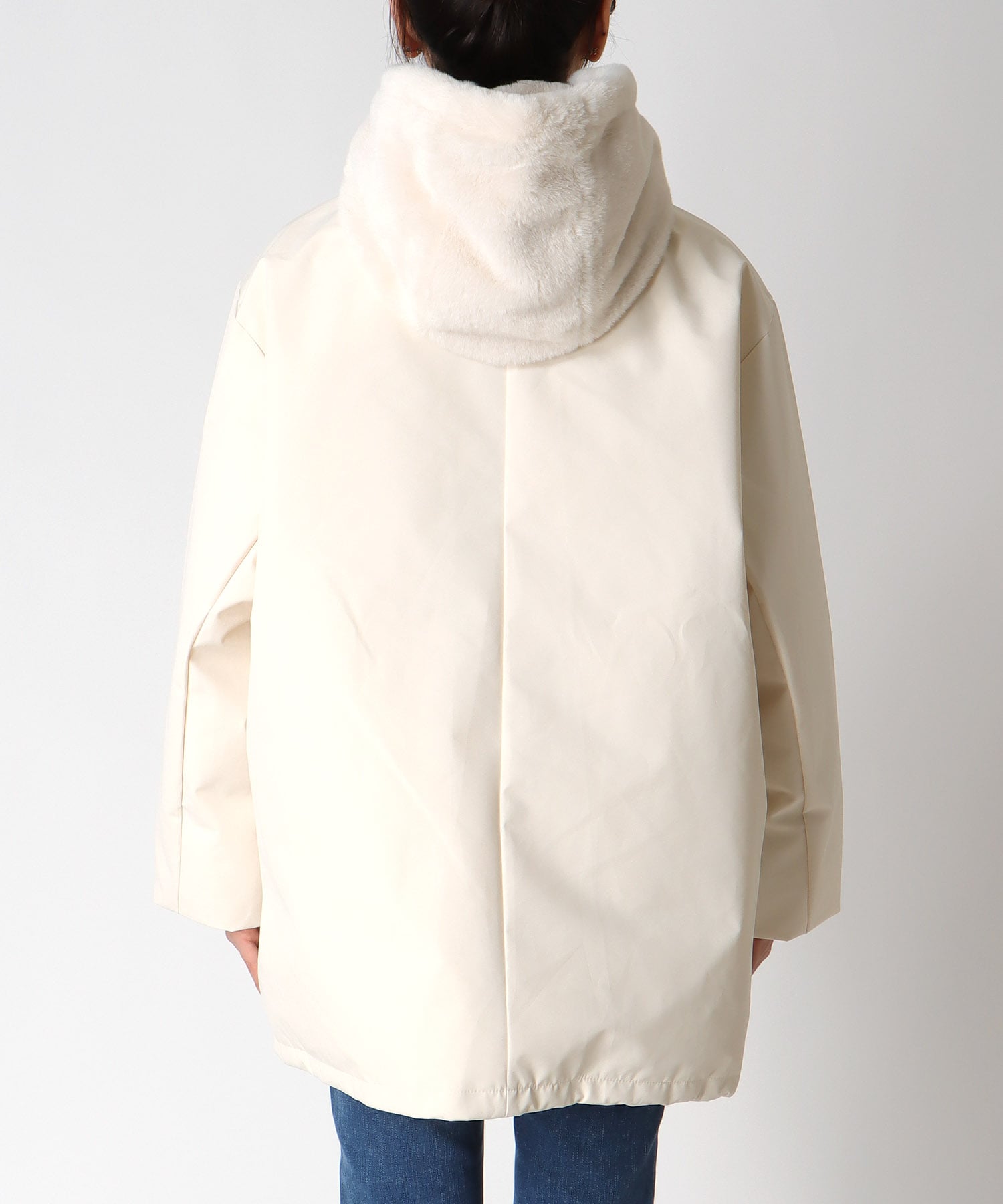 ステッチレス ライナー付きダウンジャケット