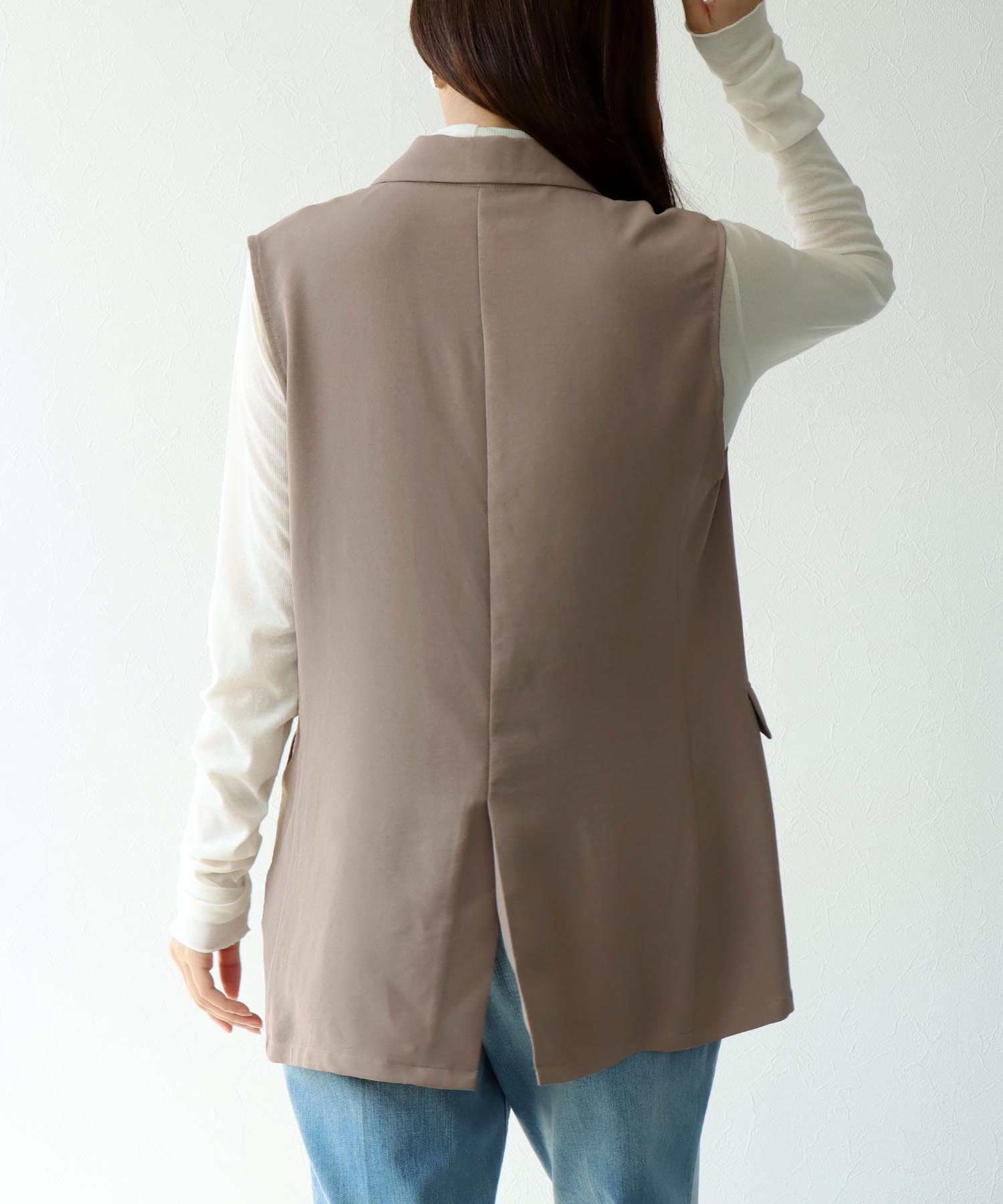 ハイストレッチカルゼ ワッシャースリー ブレスジャケット