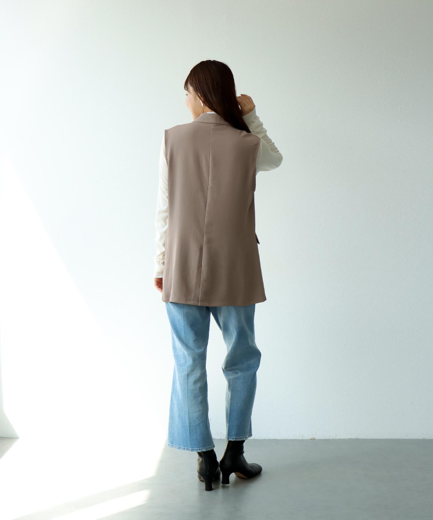 ハイストレッチカルゼ ワッシャースリー ブレスジャケット