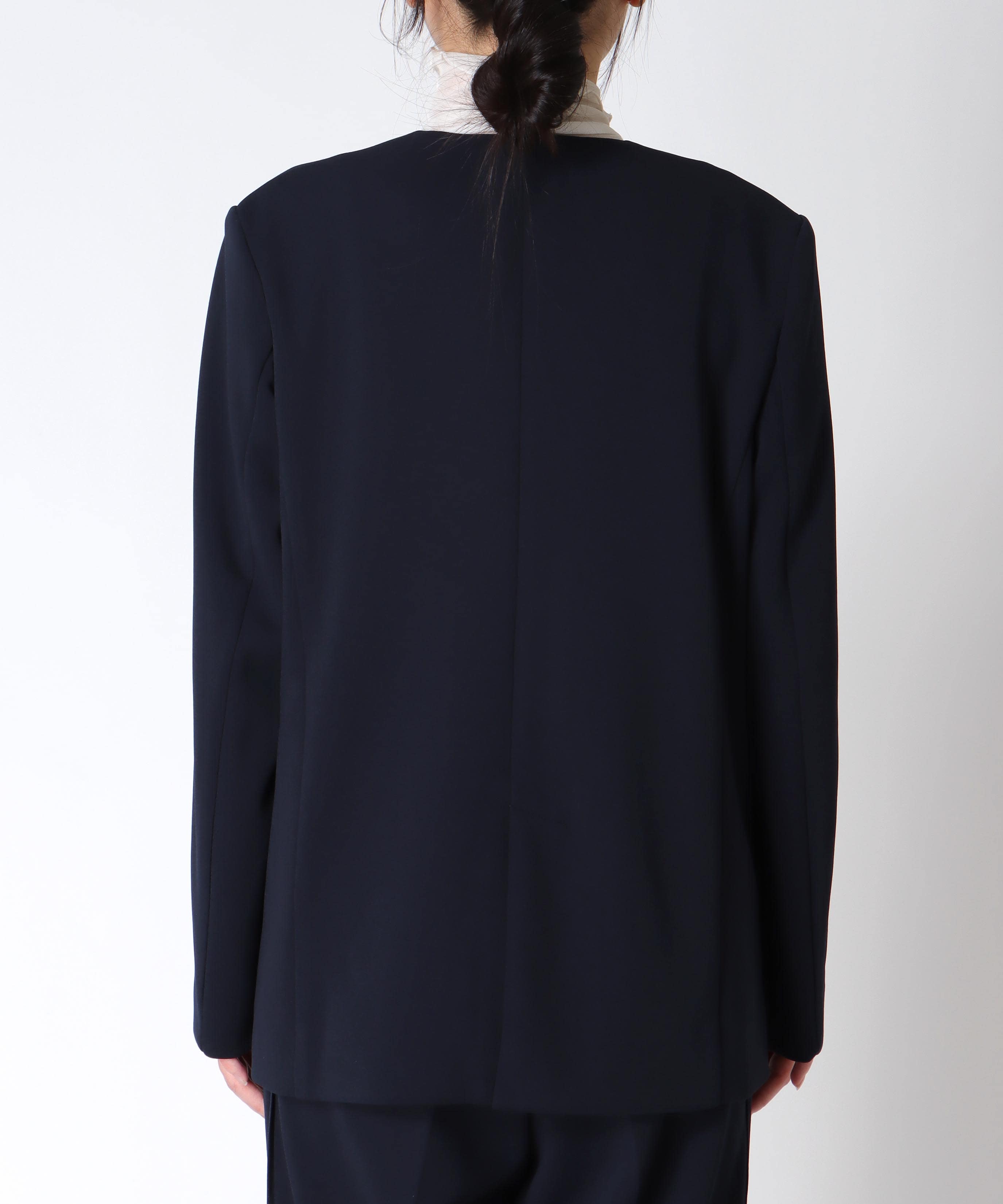 ハイストレッチジョーゼットダブルジャケット