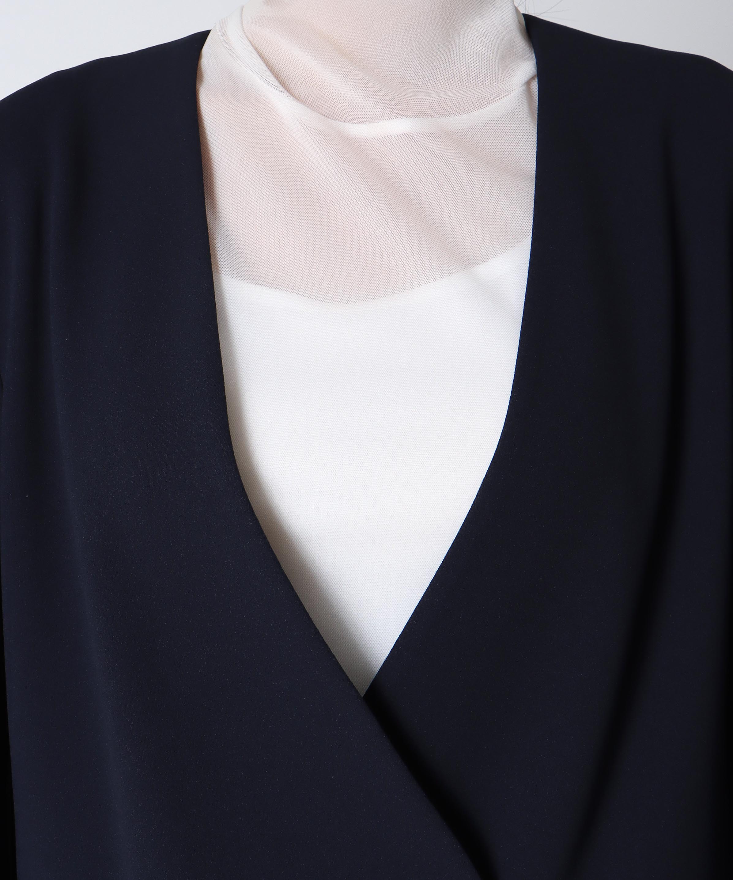 ハイストレッチジョーゼットダブルジャケット