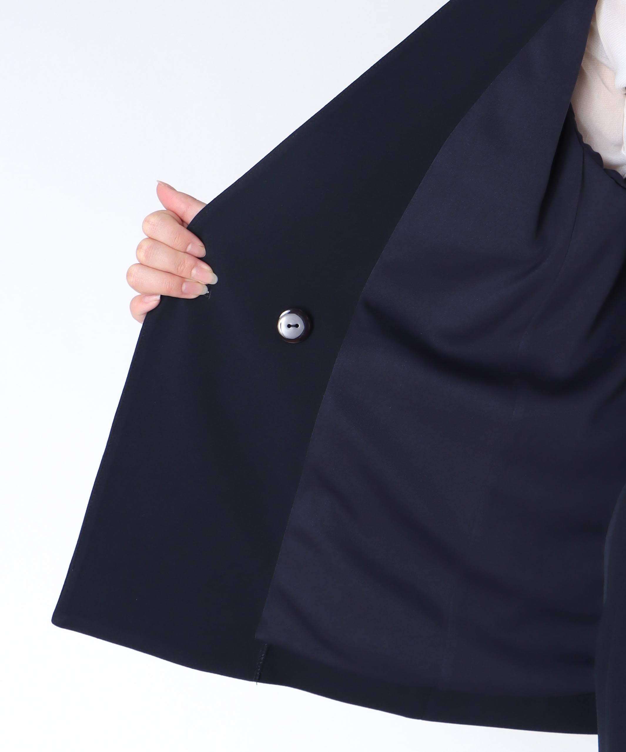 ハイストレッチジョーゼットダブルジャケット